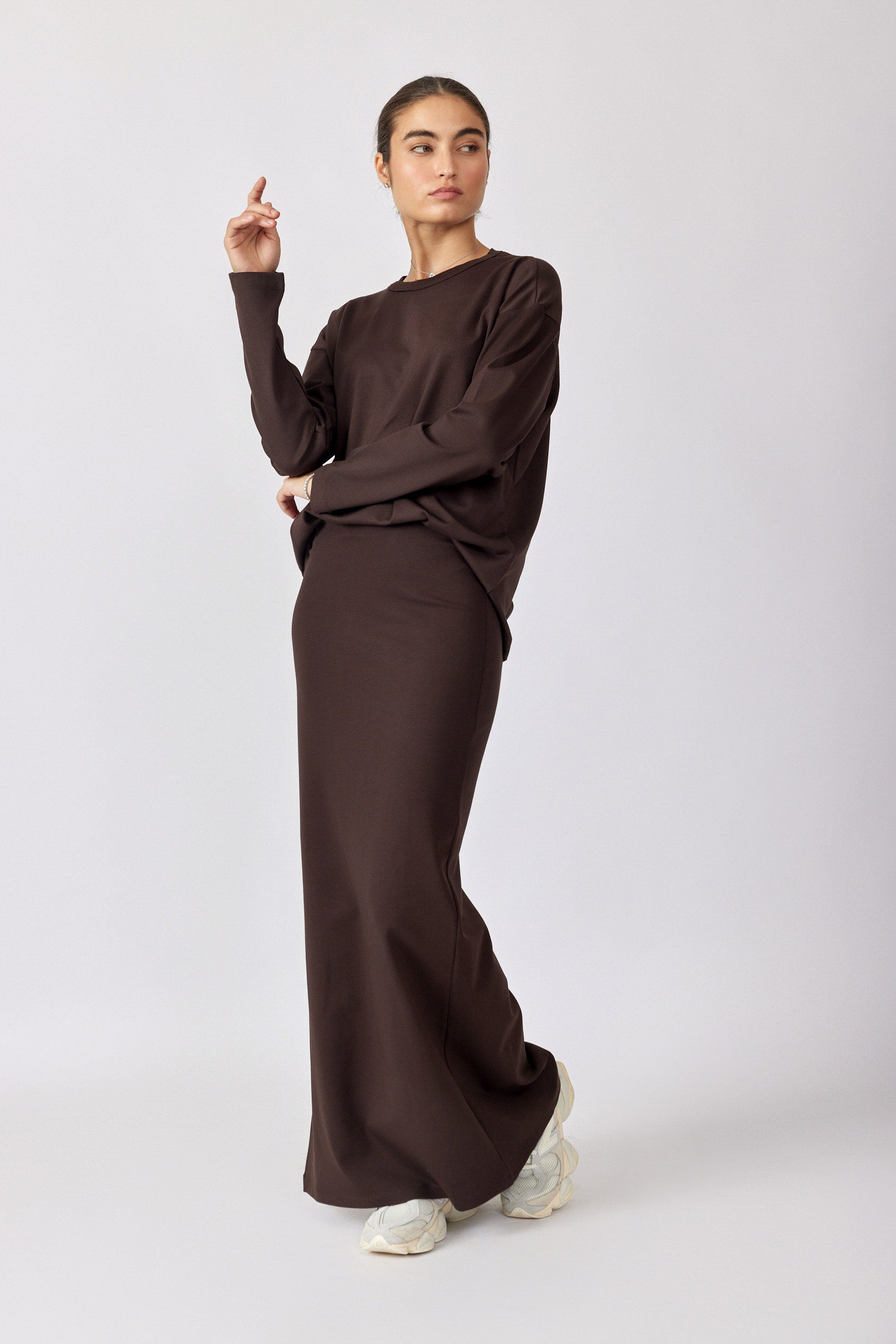 טישרט ביג ג'רסי שרוול ארוך