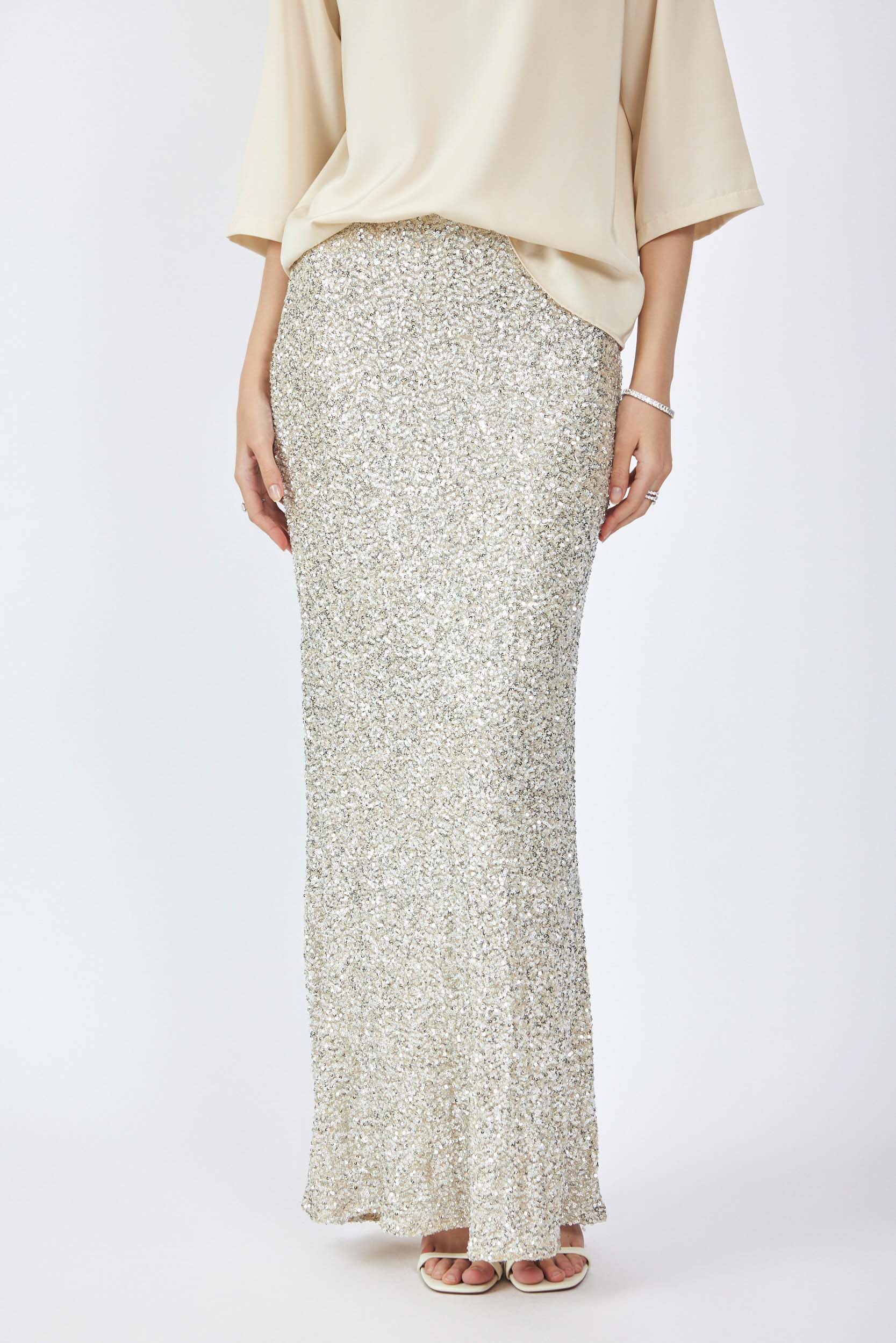 חצאית פייטים MAXI