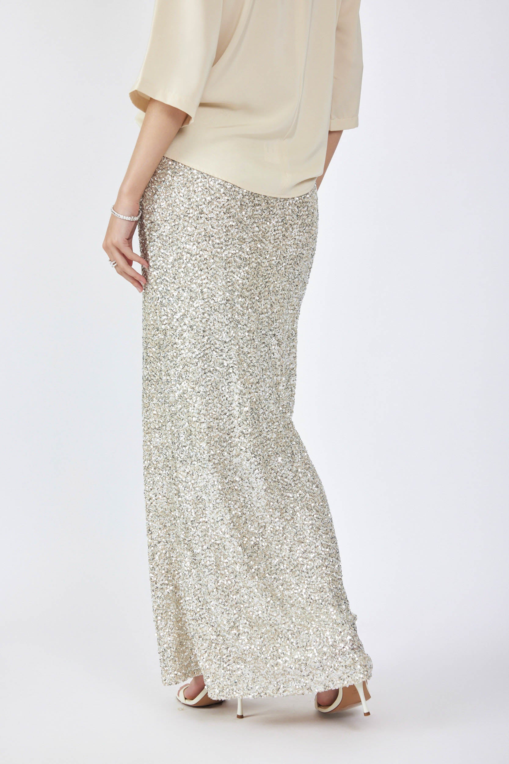 חצאית פייטים MAXI