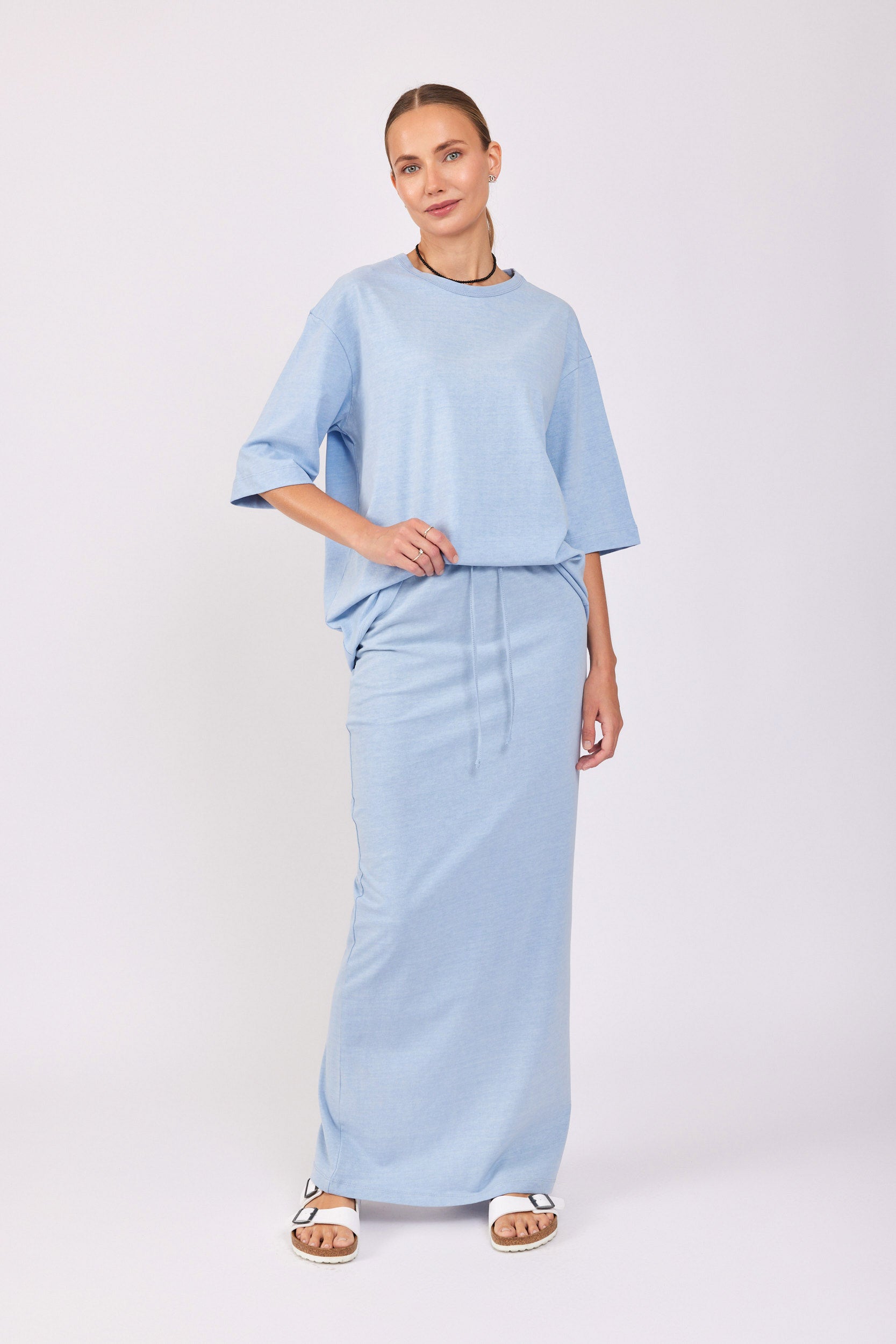 חצאית פיגמנט מקסי