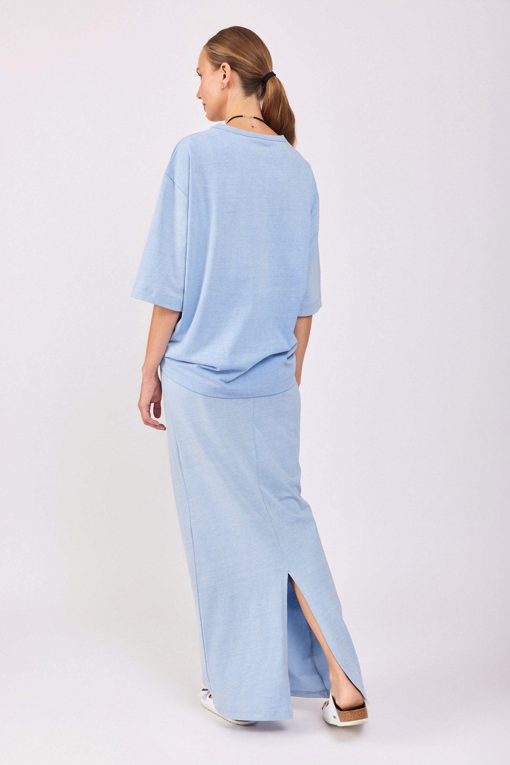 חצאית פיגמנט מקסי