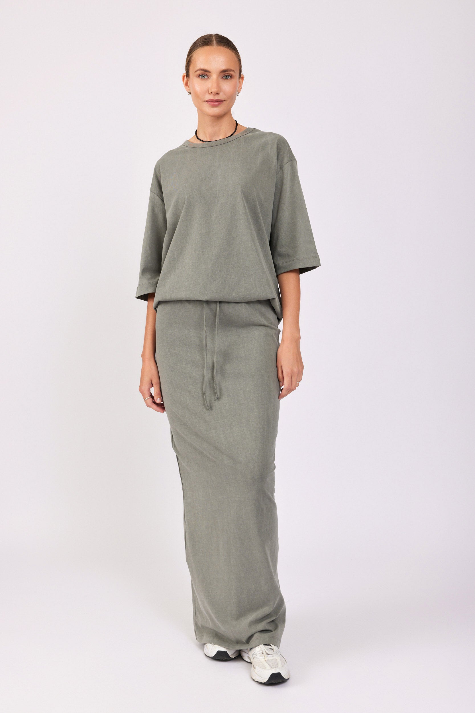 חצאית פיגמנט מקסי