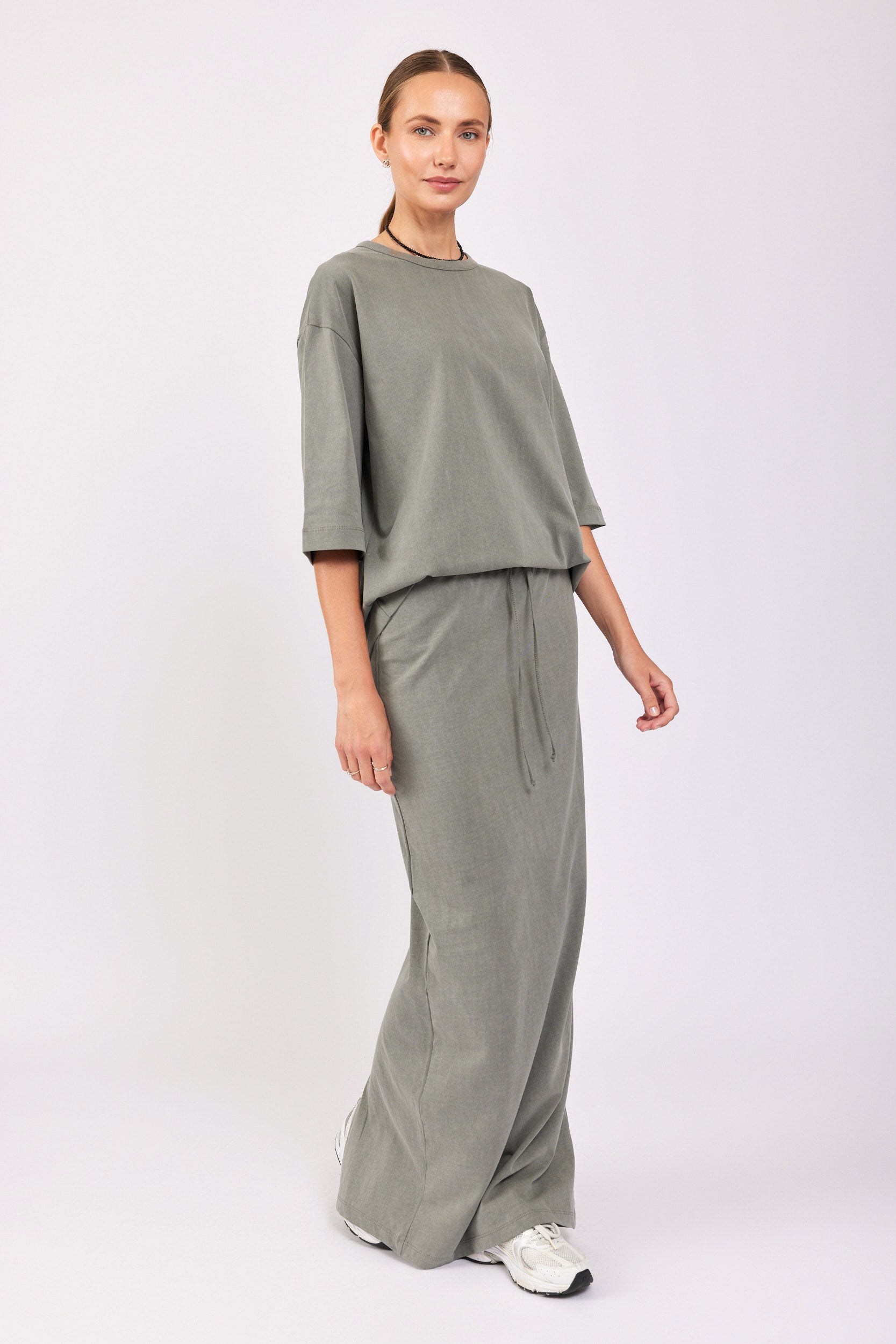 חצאית פיגמנט מקסי