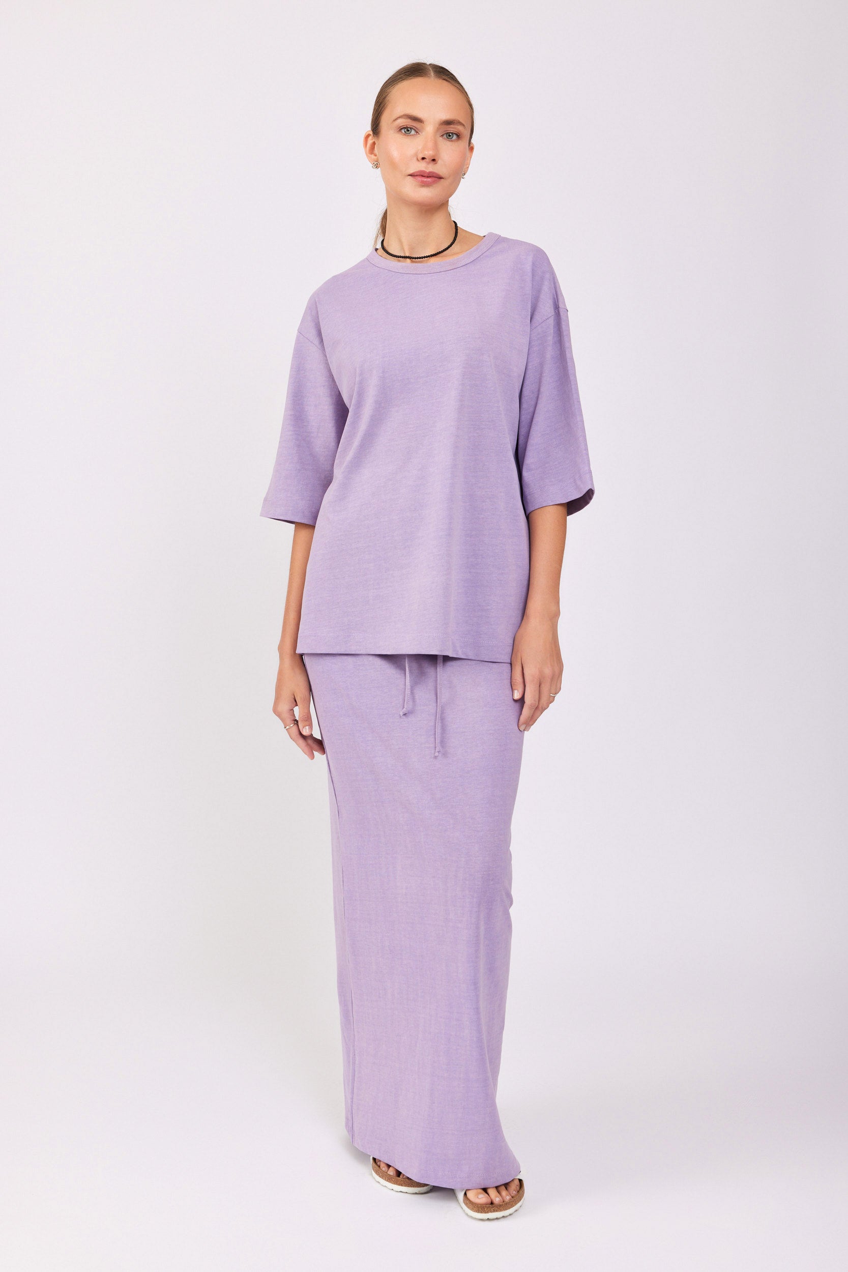 חצאית פיגמנט מקסי