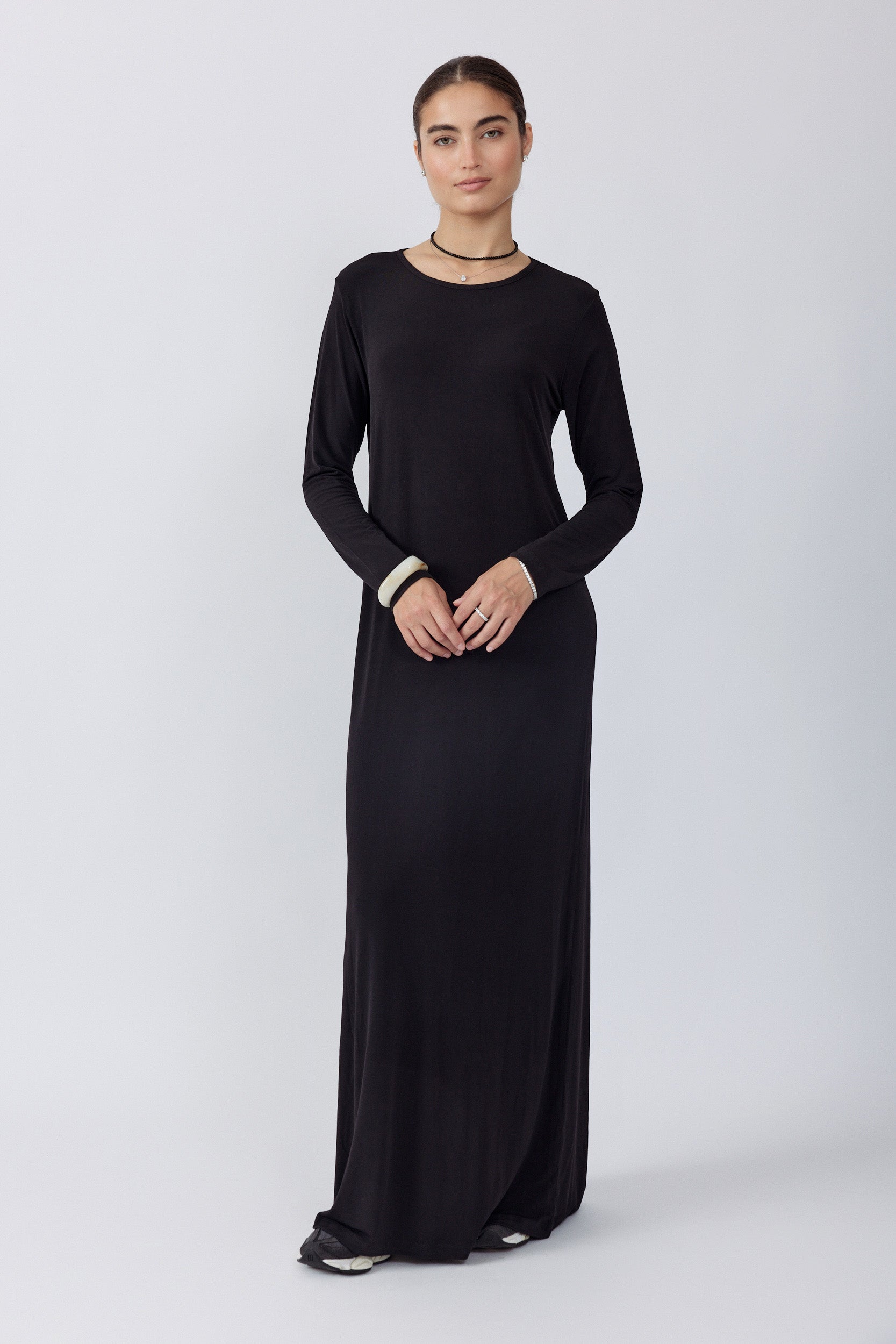 שמלת נאון מקסי