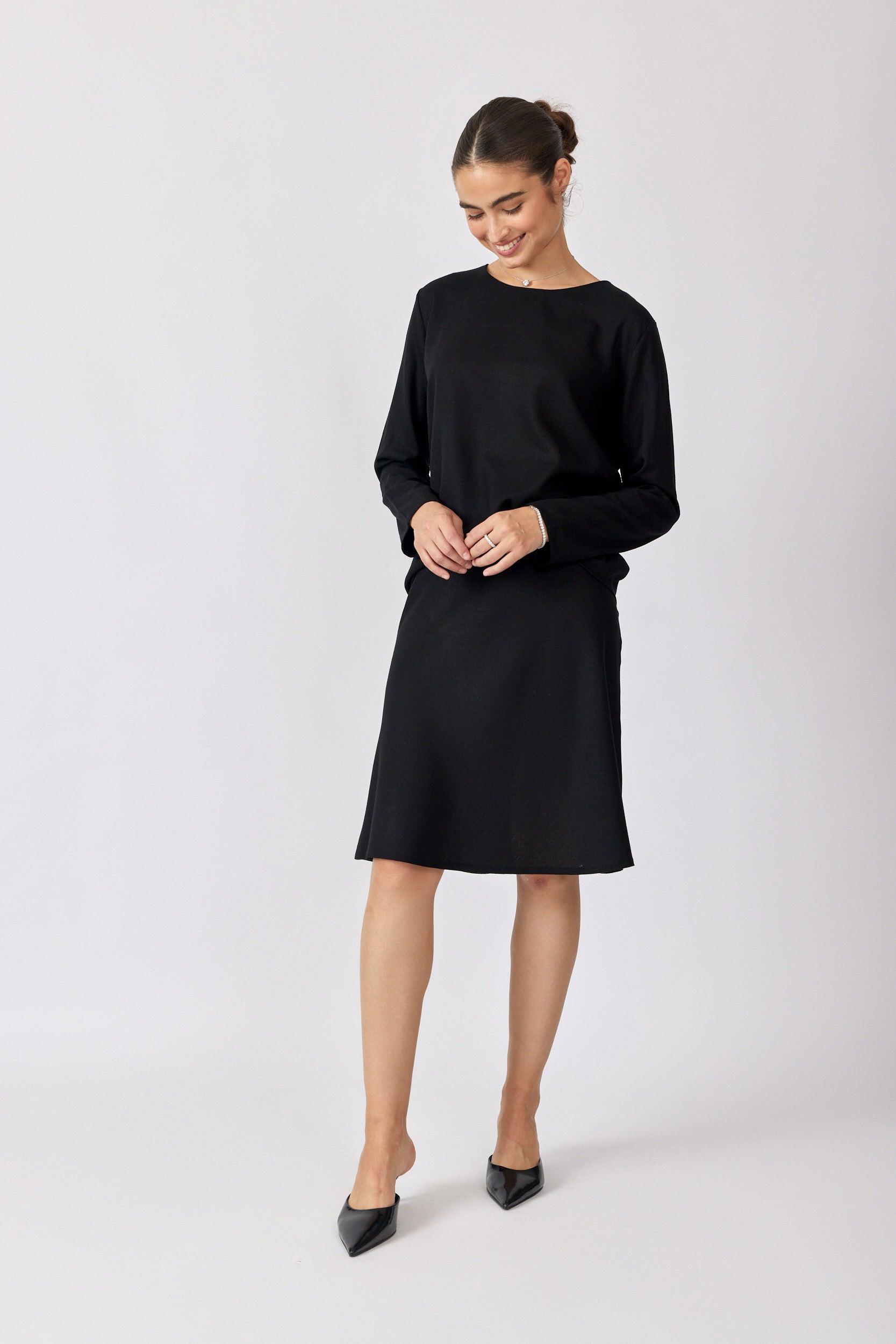 חולצת פשתן ניקי