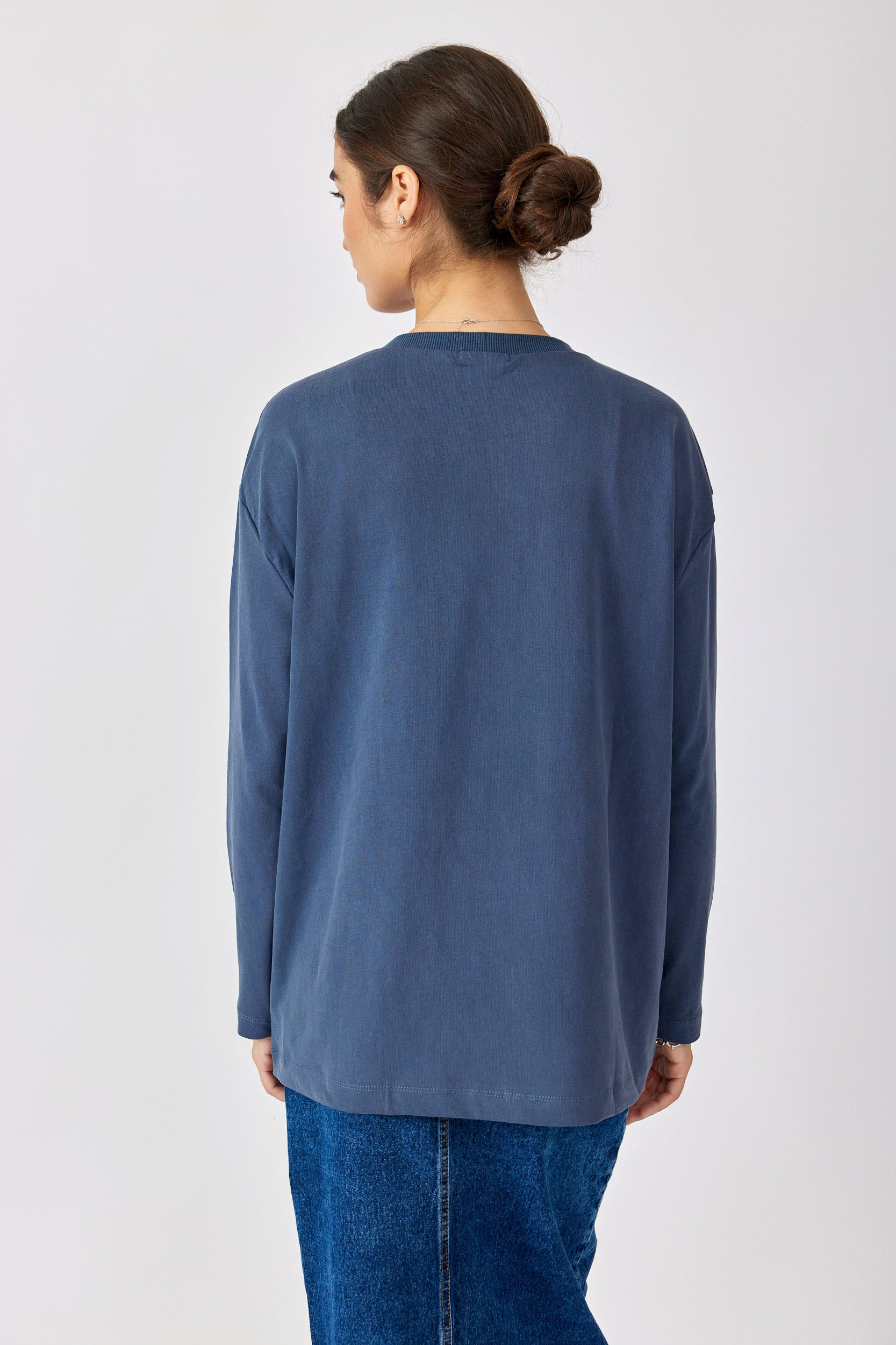 טישרט ניקי פיגמנט שרוול ארוך