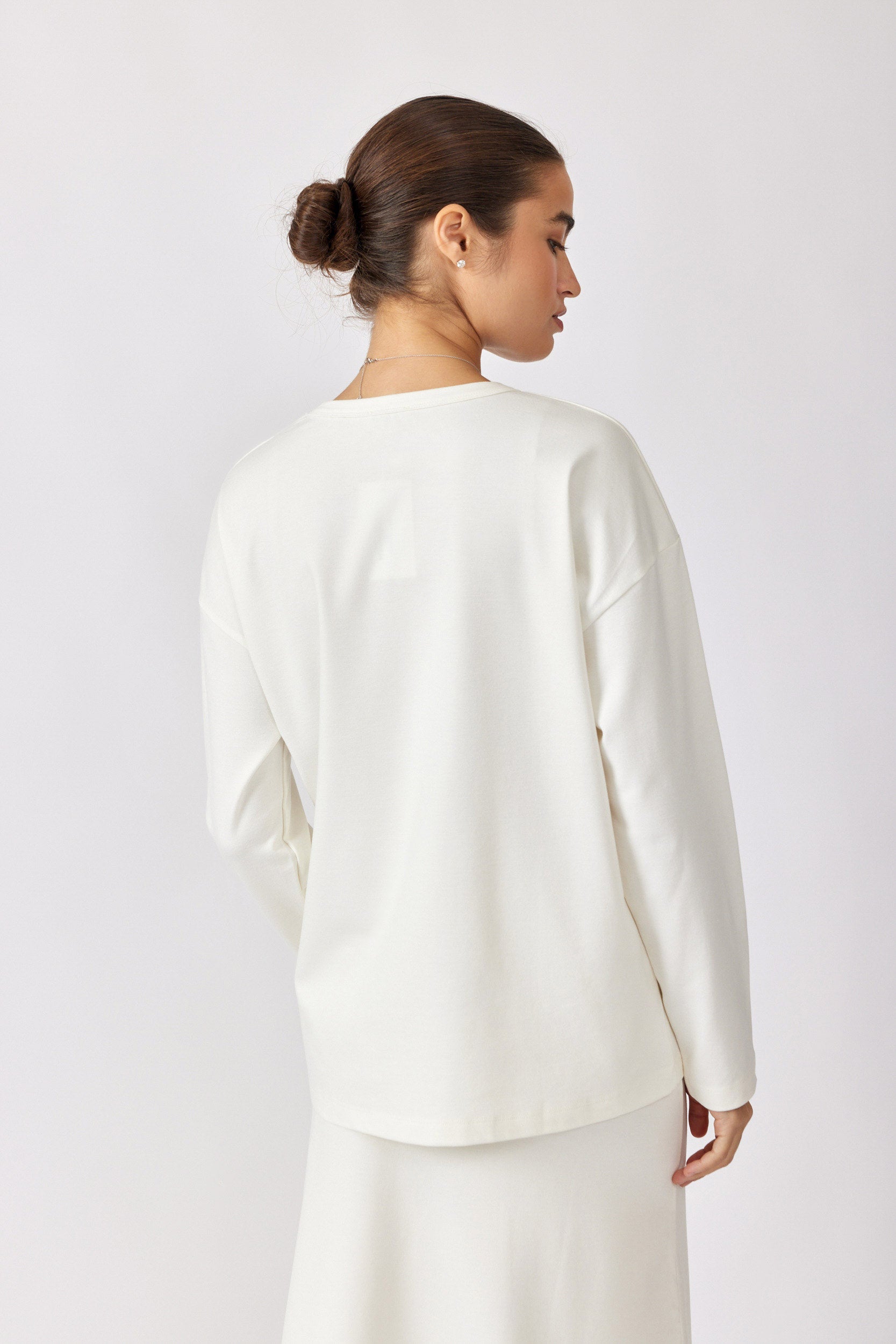 טישרט ביג ג'רסי שרוול ארוך