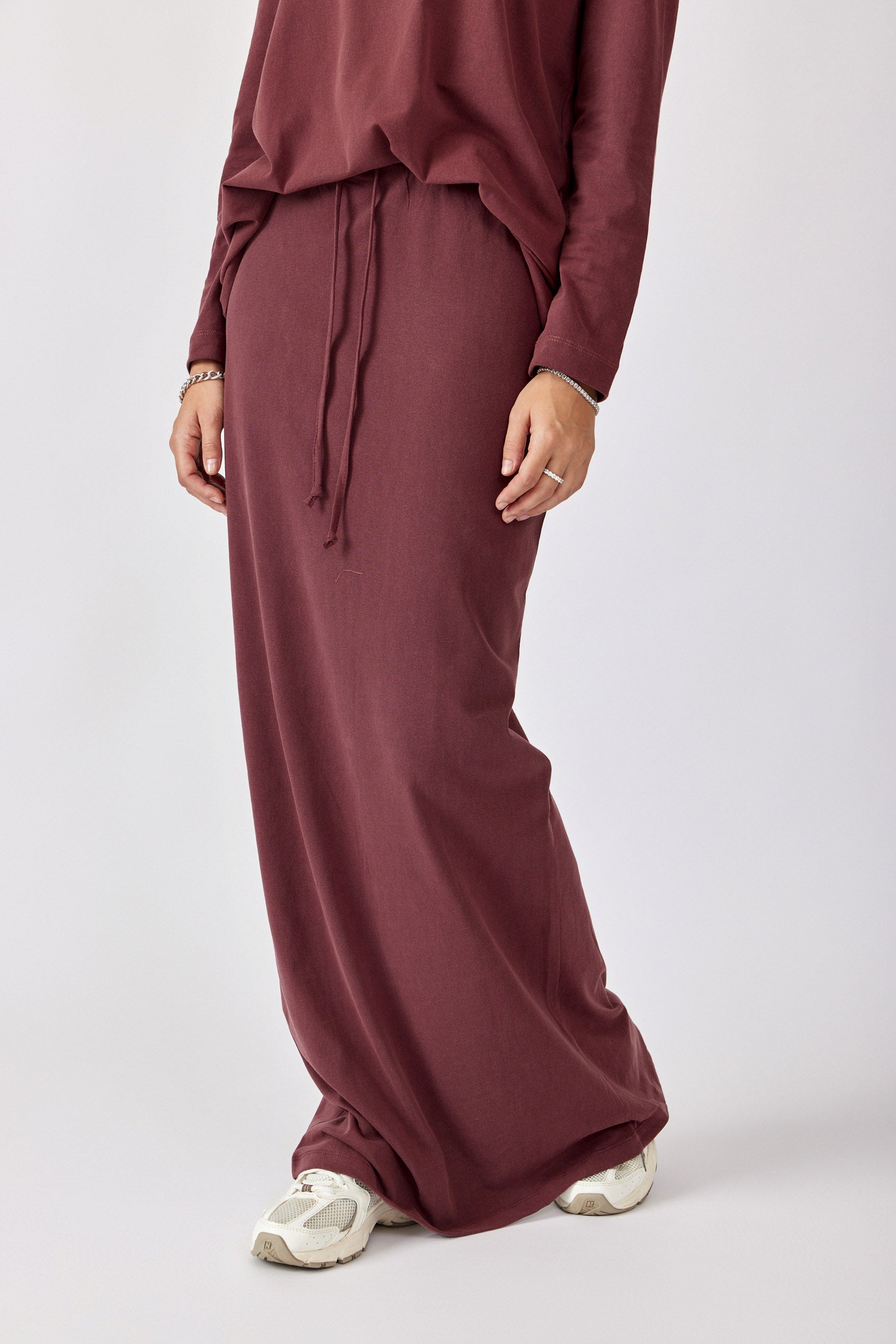 חצאית פיגמנט מקסי