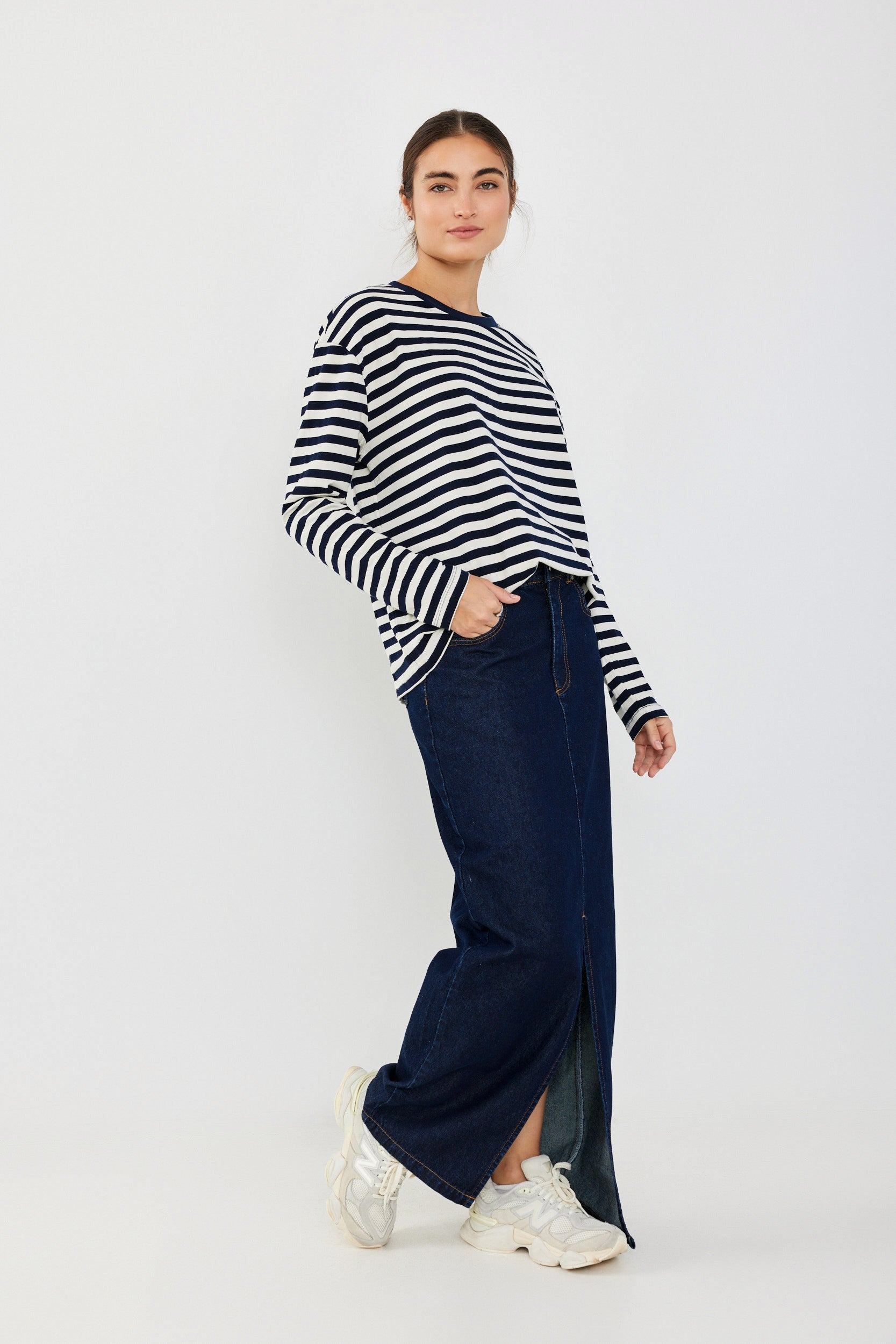 טישרט פסים ביג