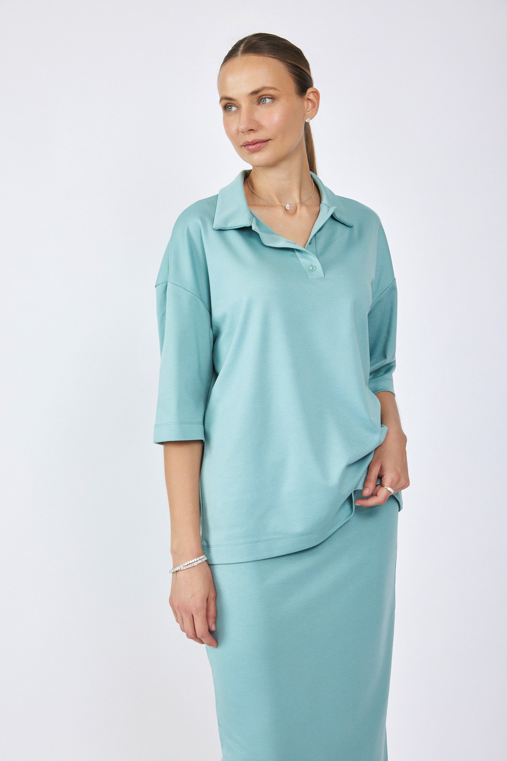 חולצת פולו ביג ג'רסי