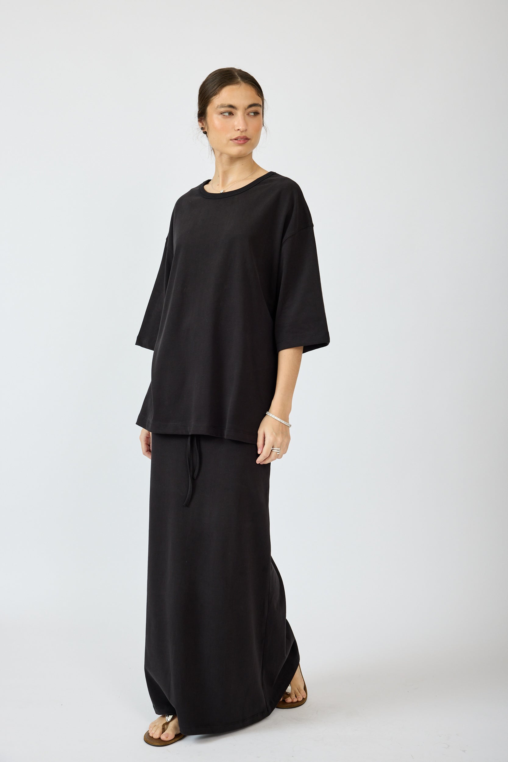 חצאית רוגבי מקסי