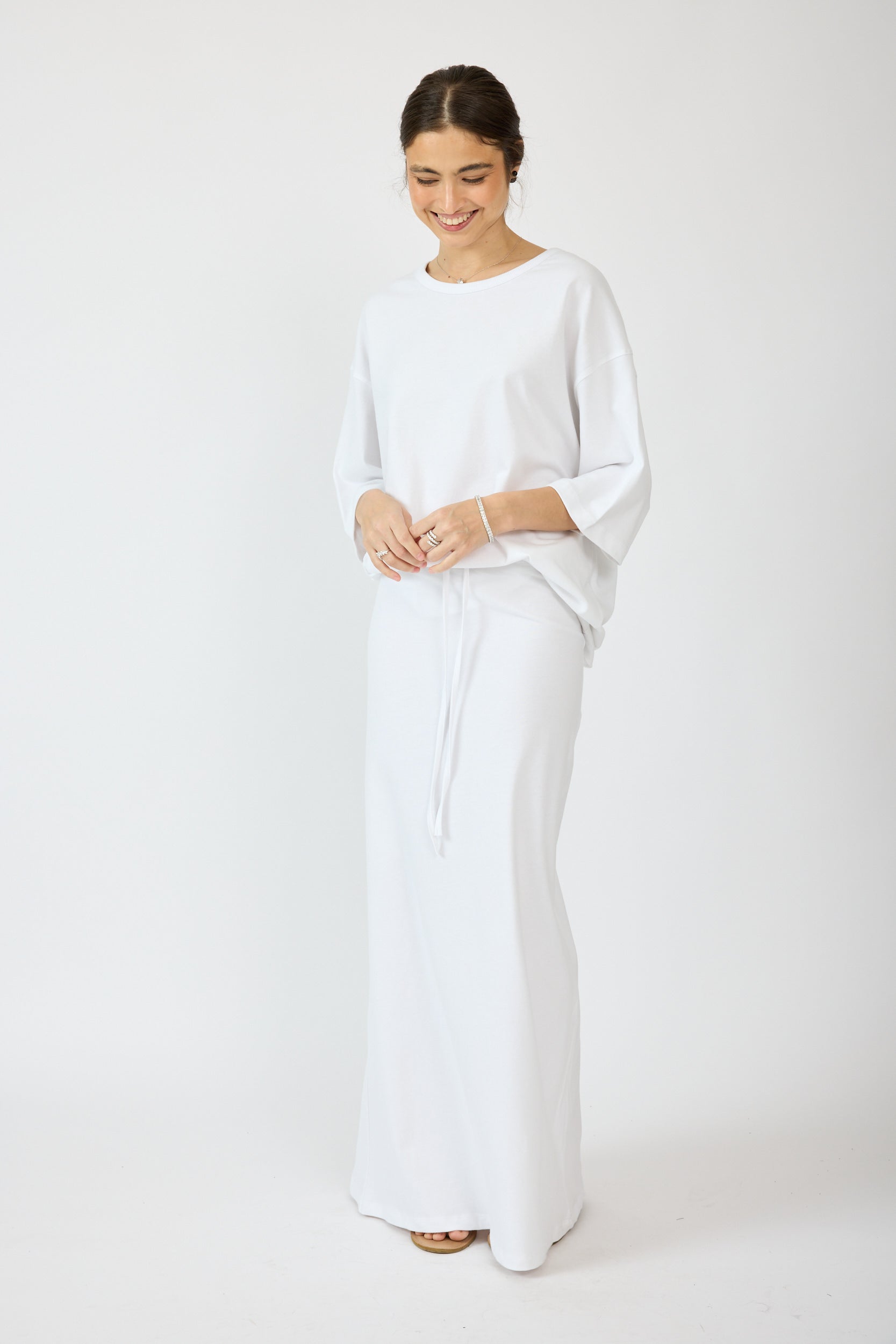 חצאית רוגבי מקסי