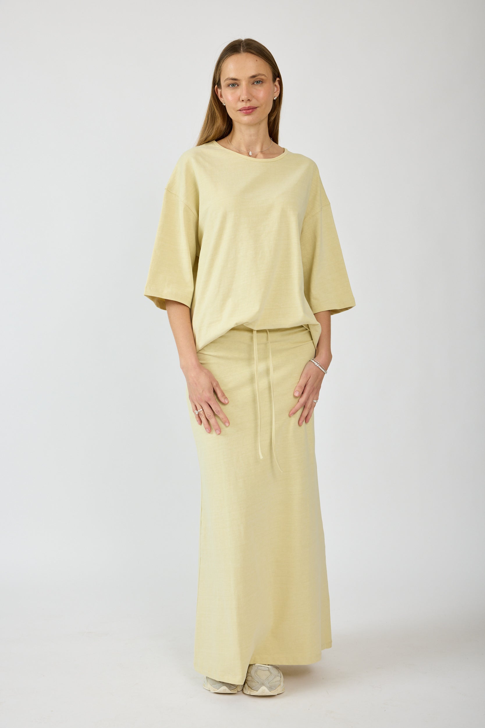 חצאית פיגמנט מקסי