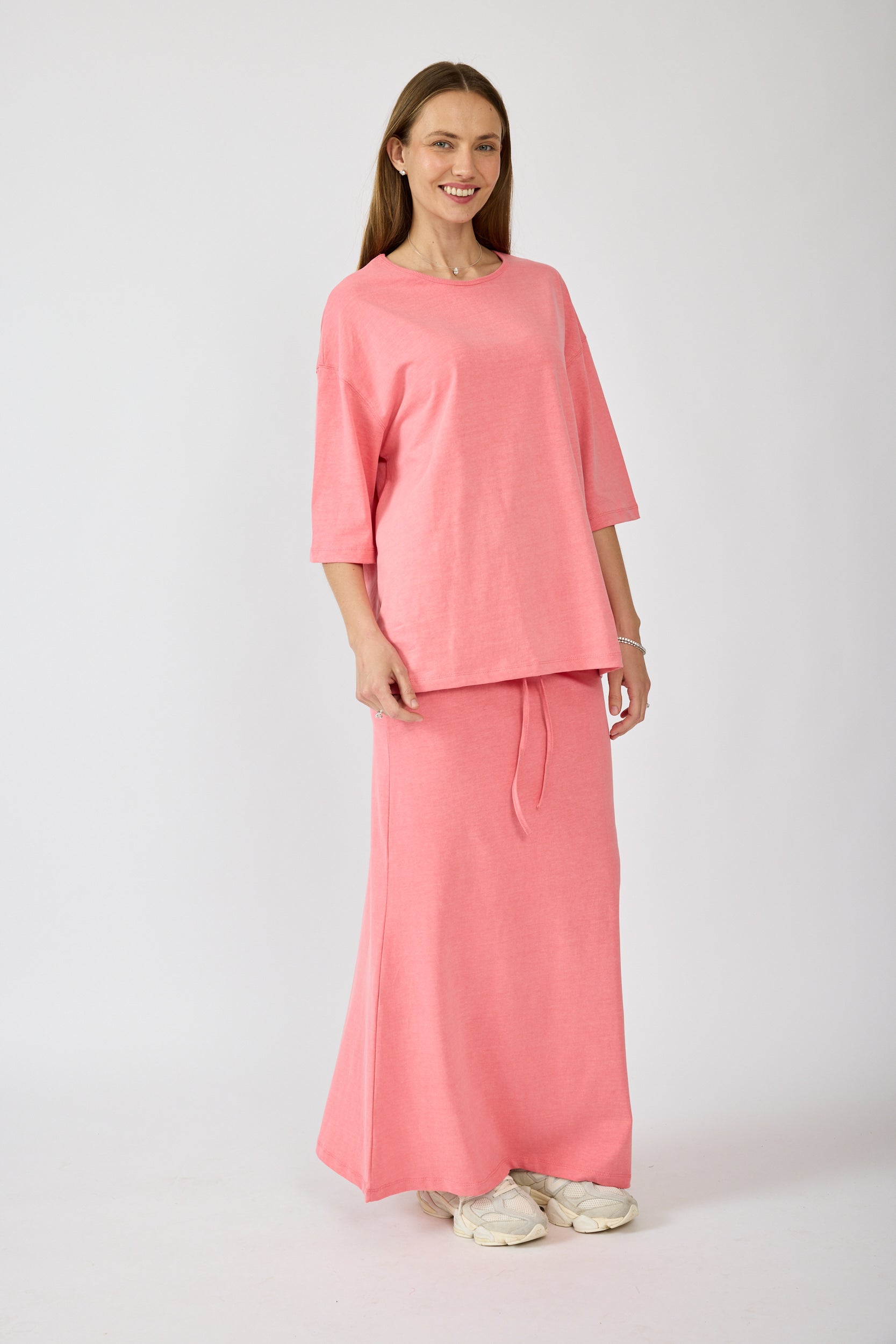 חצאית פיגמנט מקסי