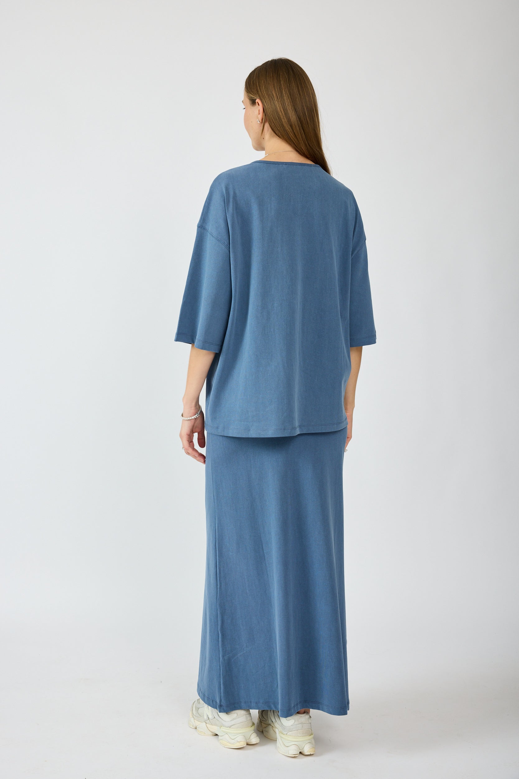 חצאית פיגמנט מקסי