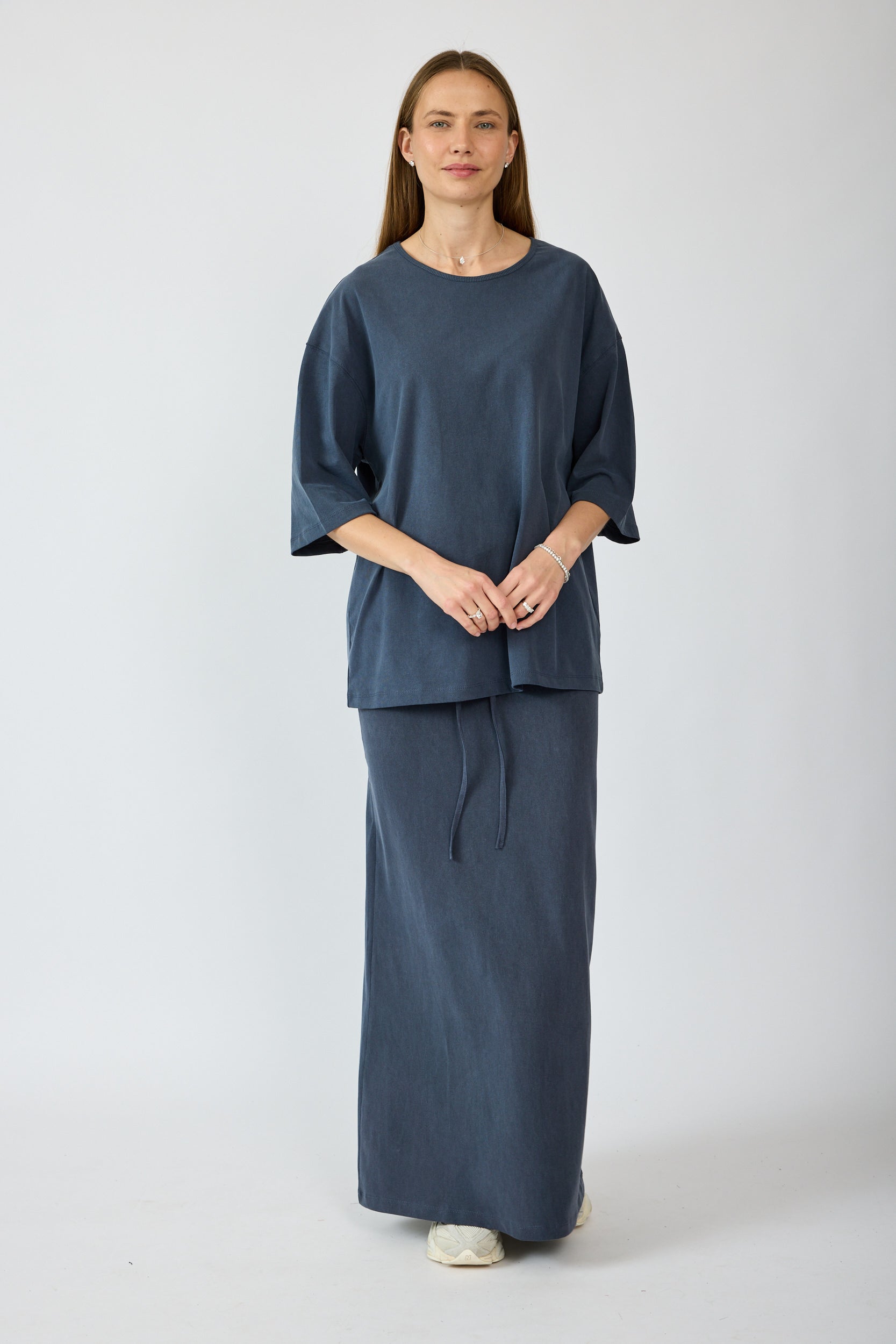 חצאית פיגמנט מקסי