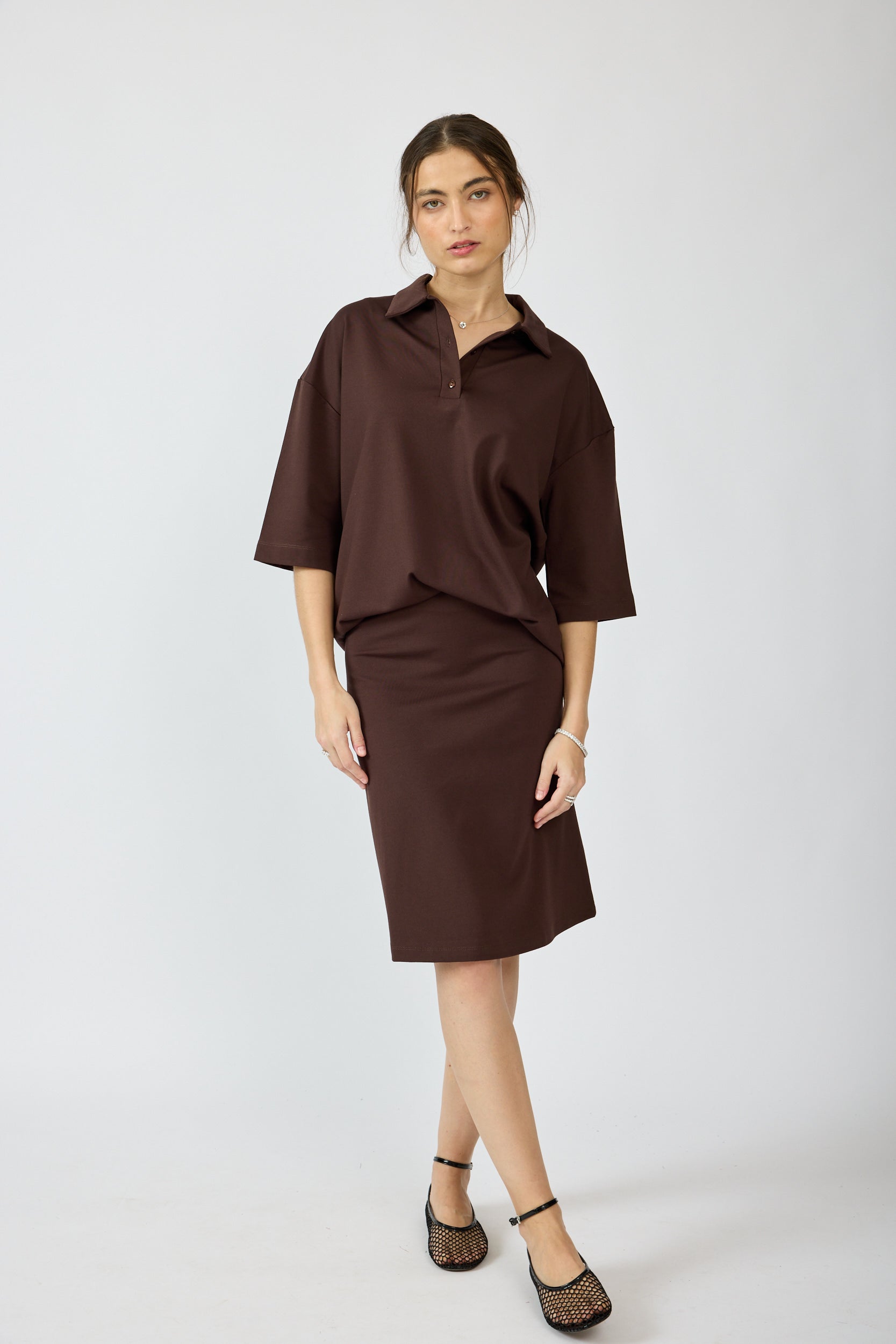 חצאית ג'רסי SHORT