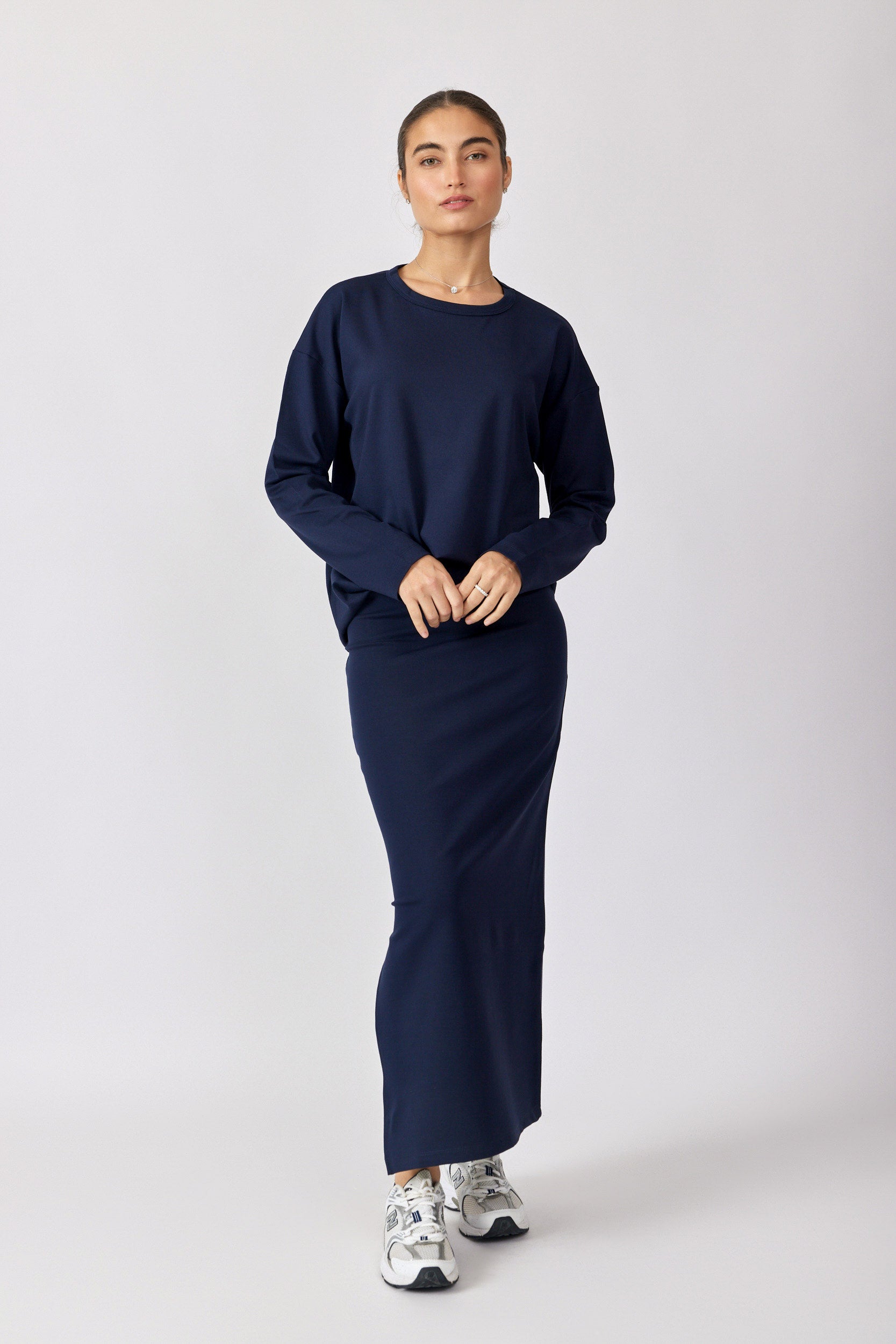 טישרט ביג ג'רסי שרוול ארוך