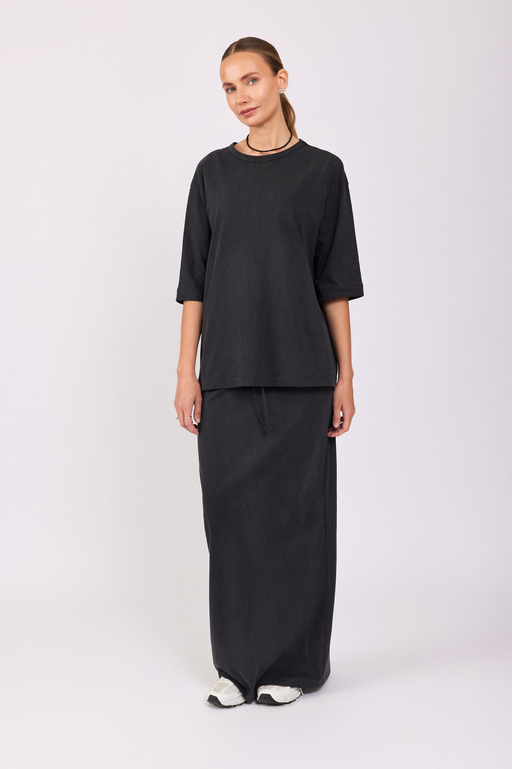 חצאית פיגמנט מקסי