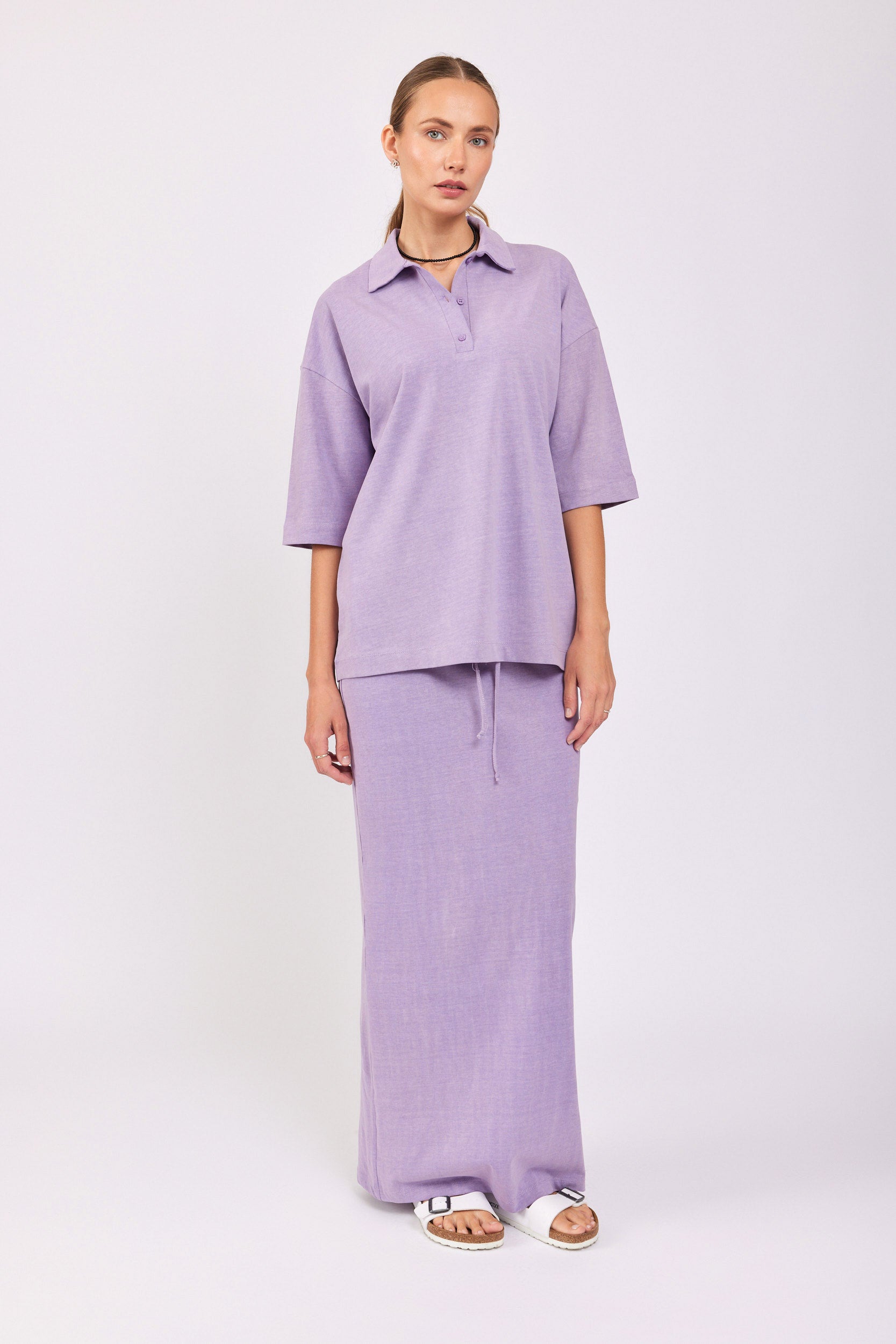 חצאית פיגמנט מקסי