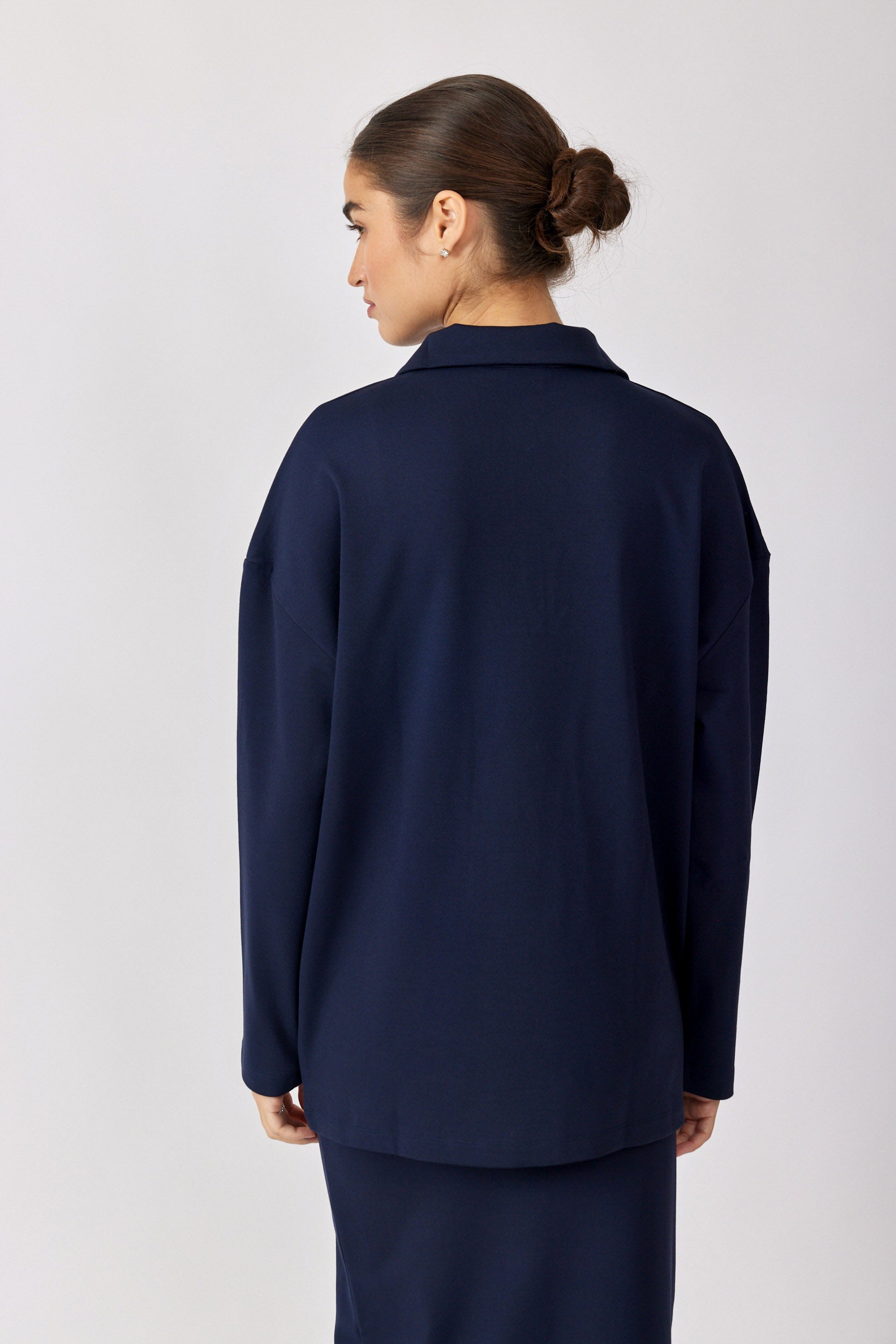 חולצת פולו ביג ג'רסי שרוול ארוך