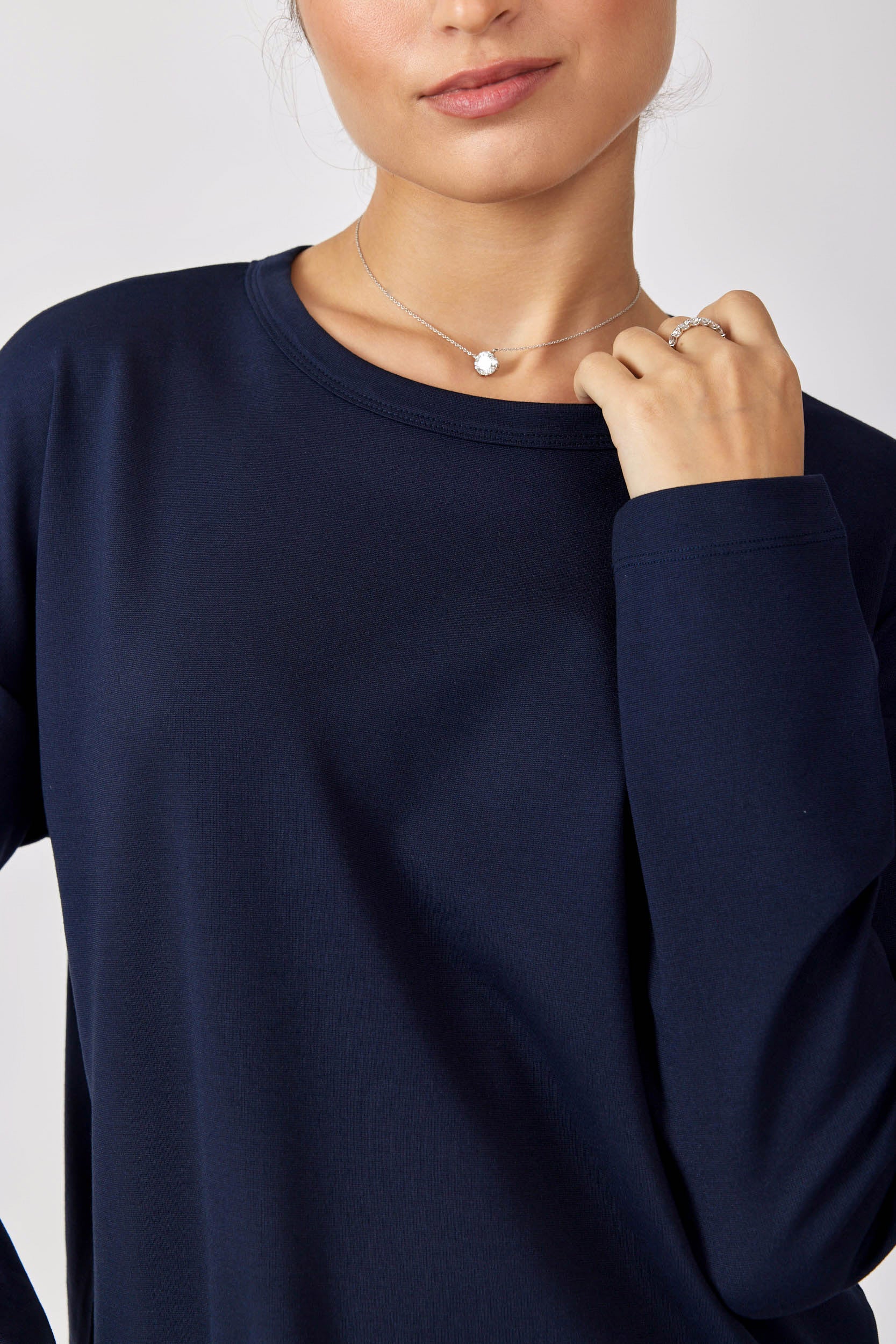 טישרט ביג ג'רסי שרוול ארוך