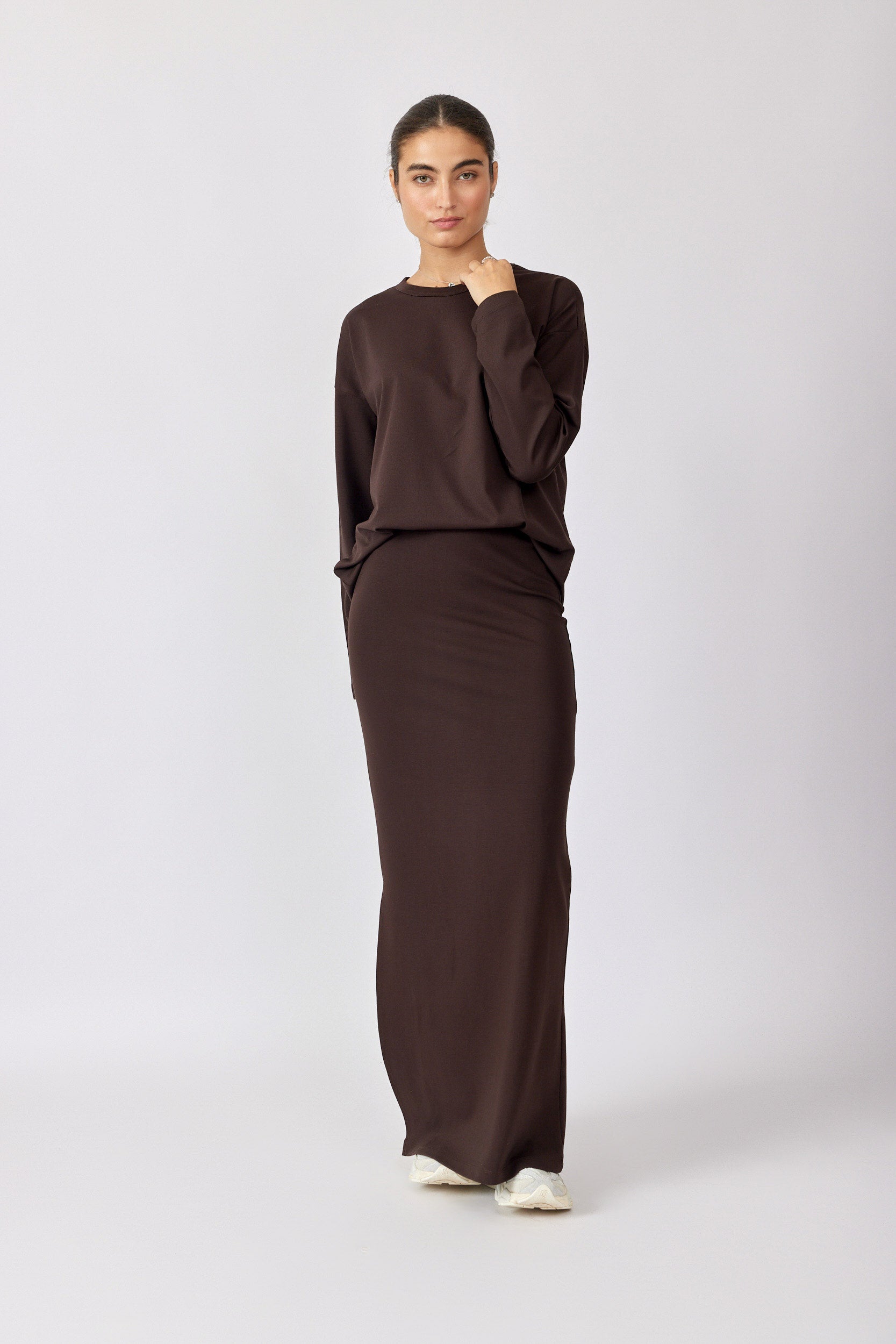 טישרט ביג ג'רסי שרוול ארוך