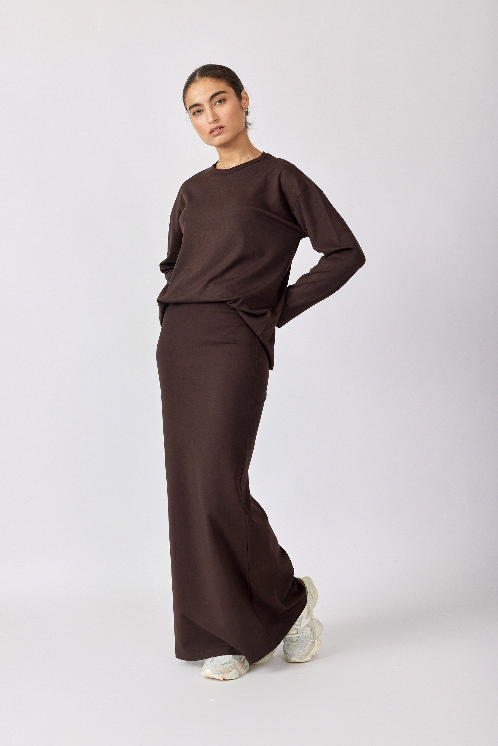 טישרט ביג ג'רסי שרוול ארוך