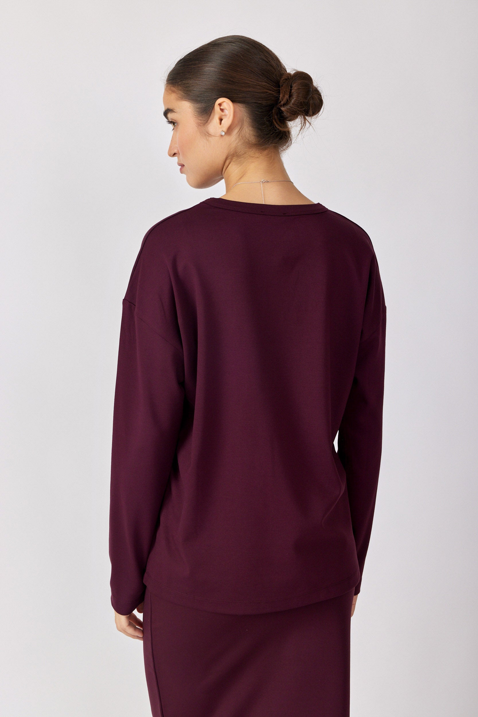 טישרט ביג ג'רסי שרוול ארוך