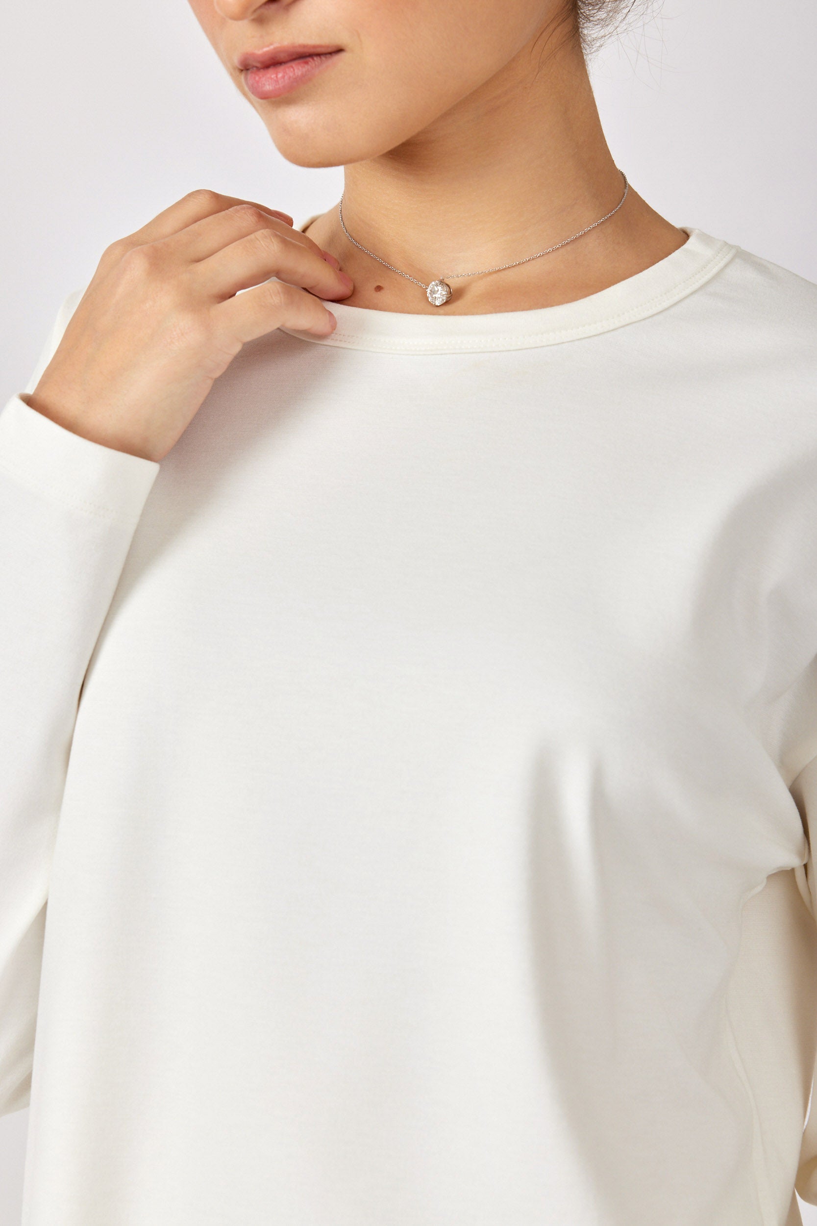 טישרט ביג ג'רסי שרוול ארוך