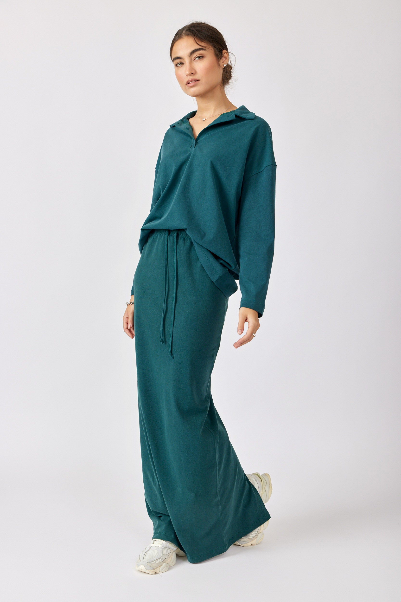 חצאית פיגמנט מקסי