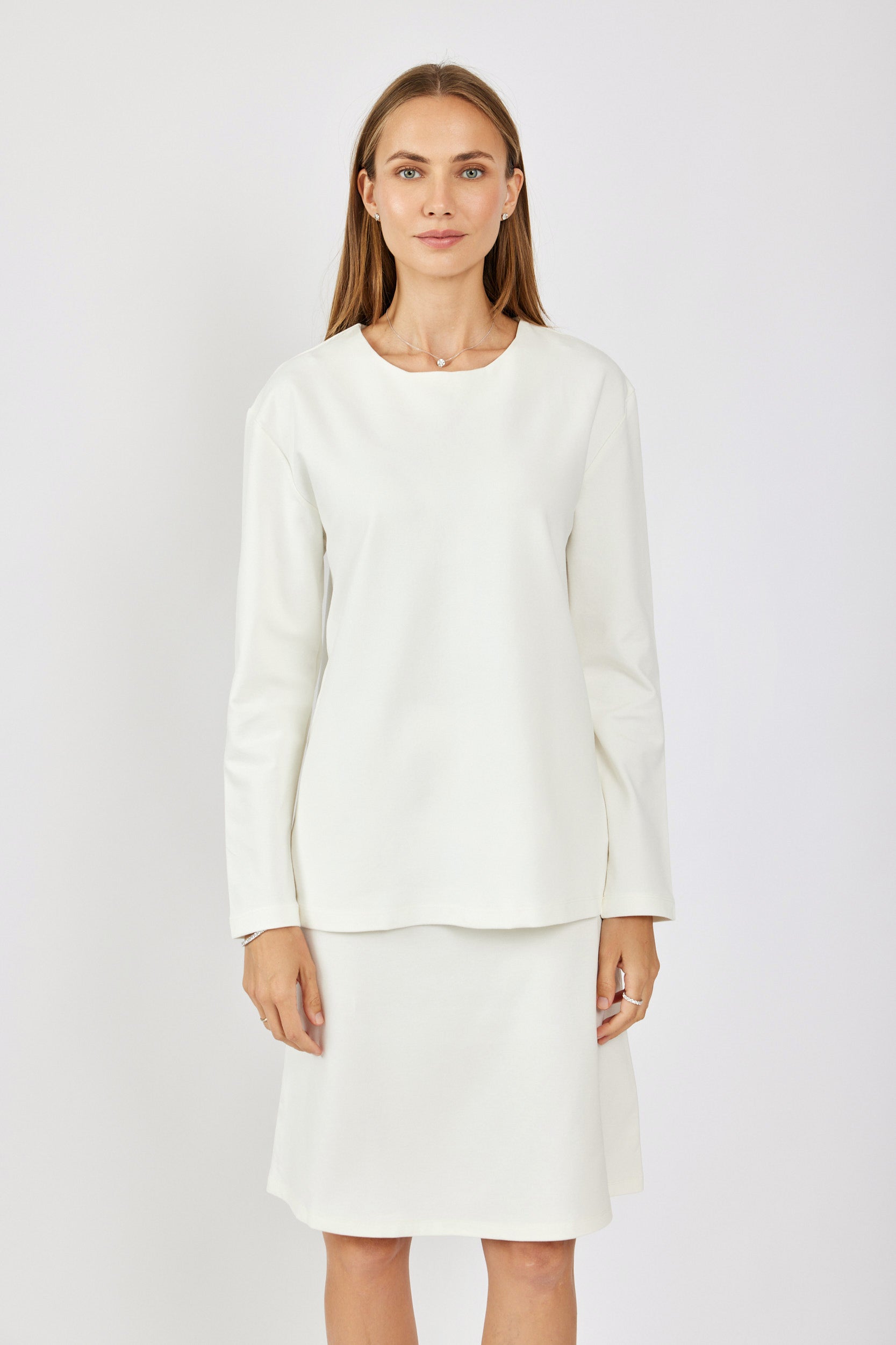 טישרט ג'רסי אלגנט שרוול ארוך