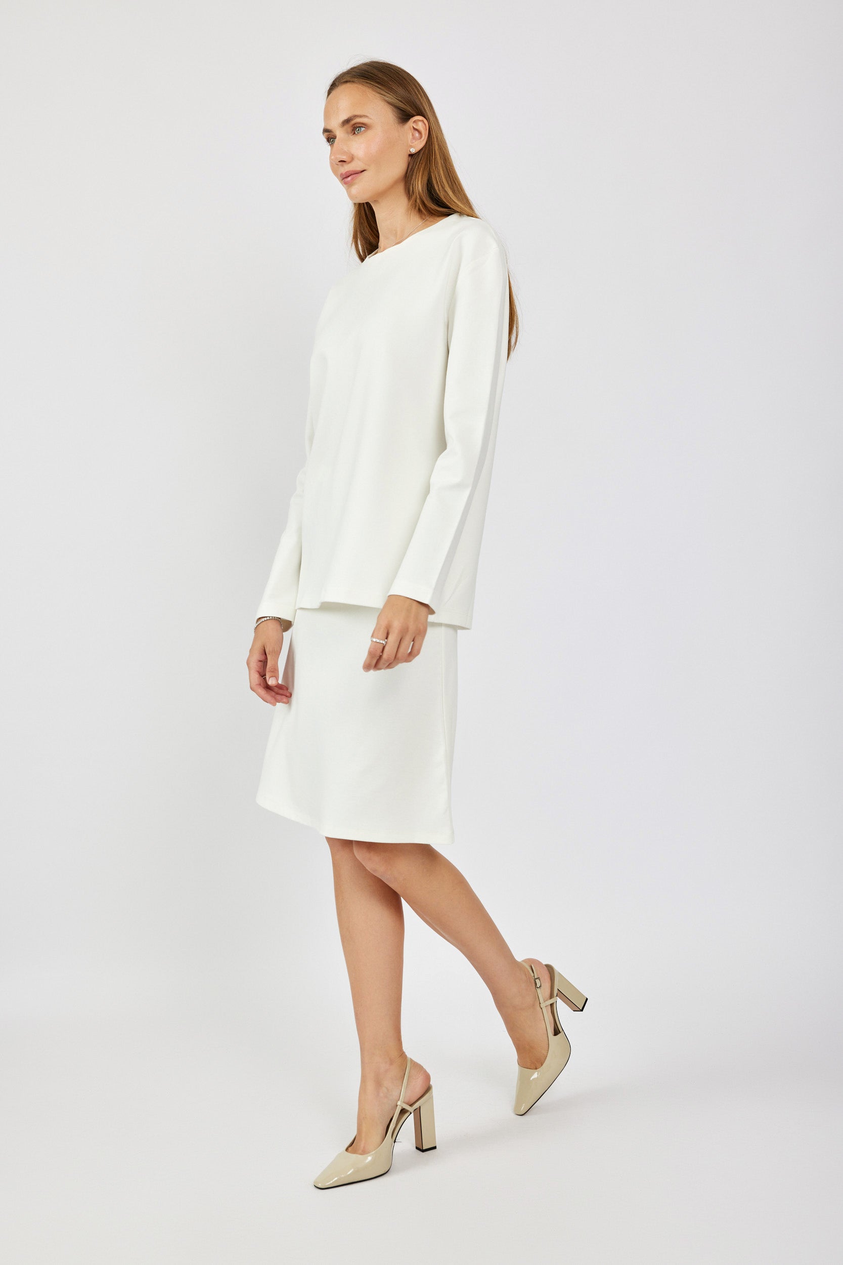 טישרט ג'רסי אלגנט שרוול ארוך