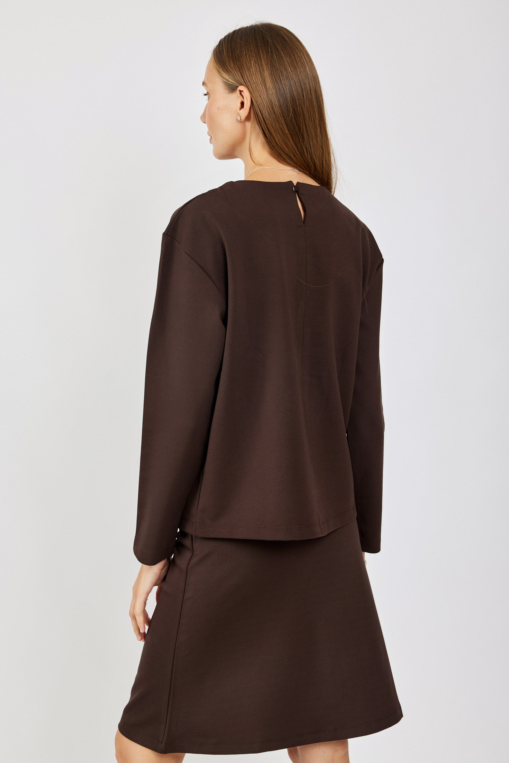 טישרט ג'רסי אלגנט שרוול ארוך