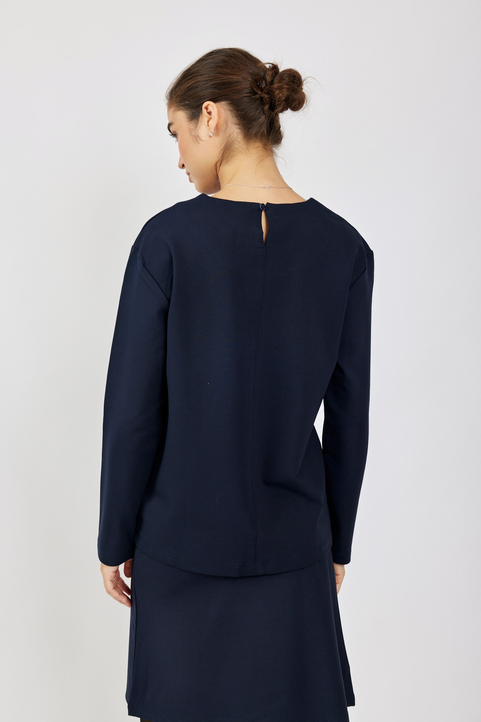 טישרט ג'רסי אלגנט שרוול ארוך