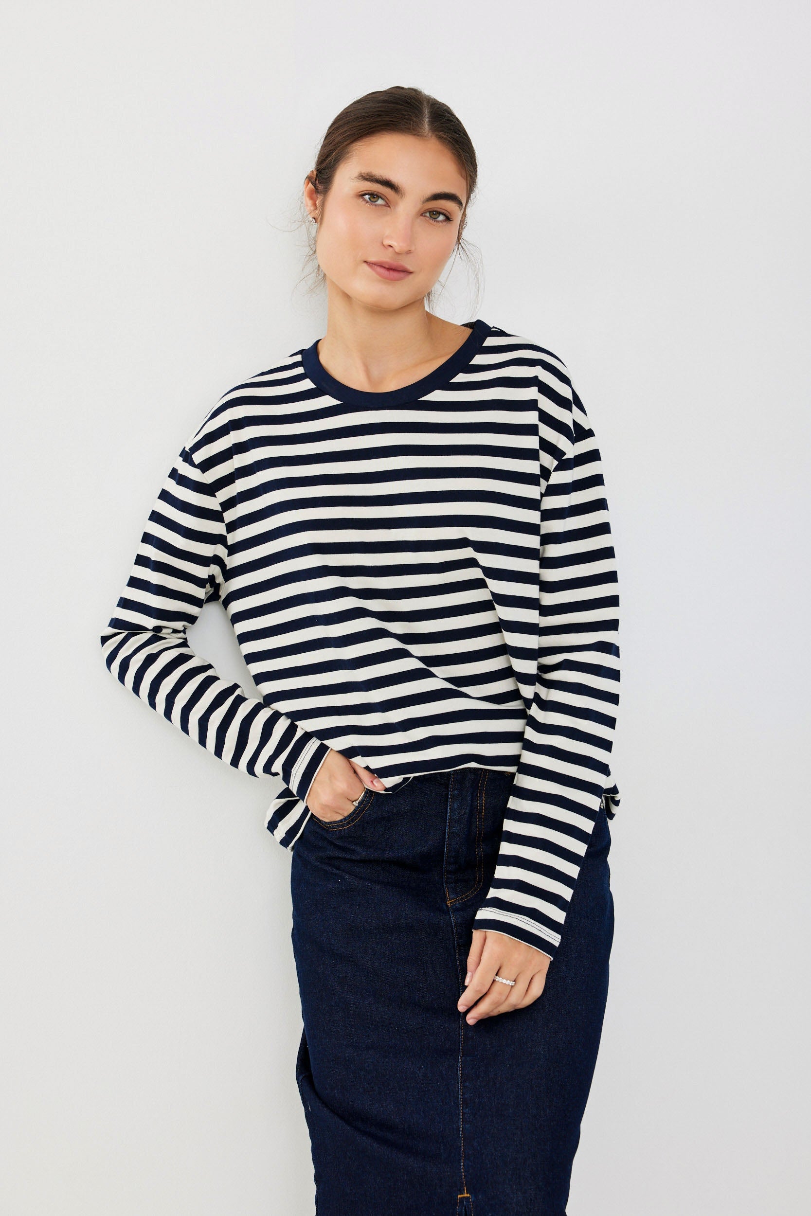 טישרט פסים ביג