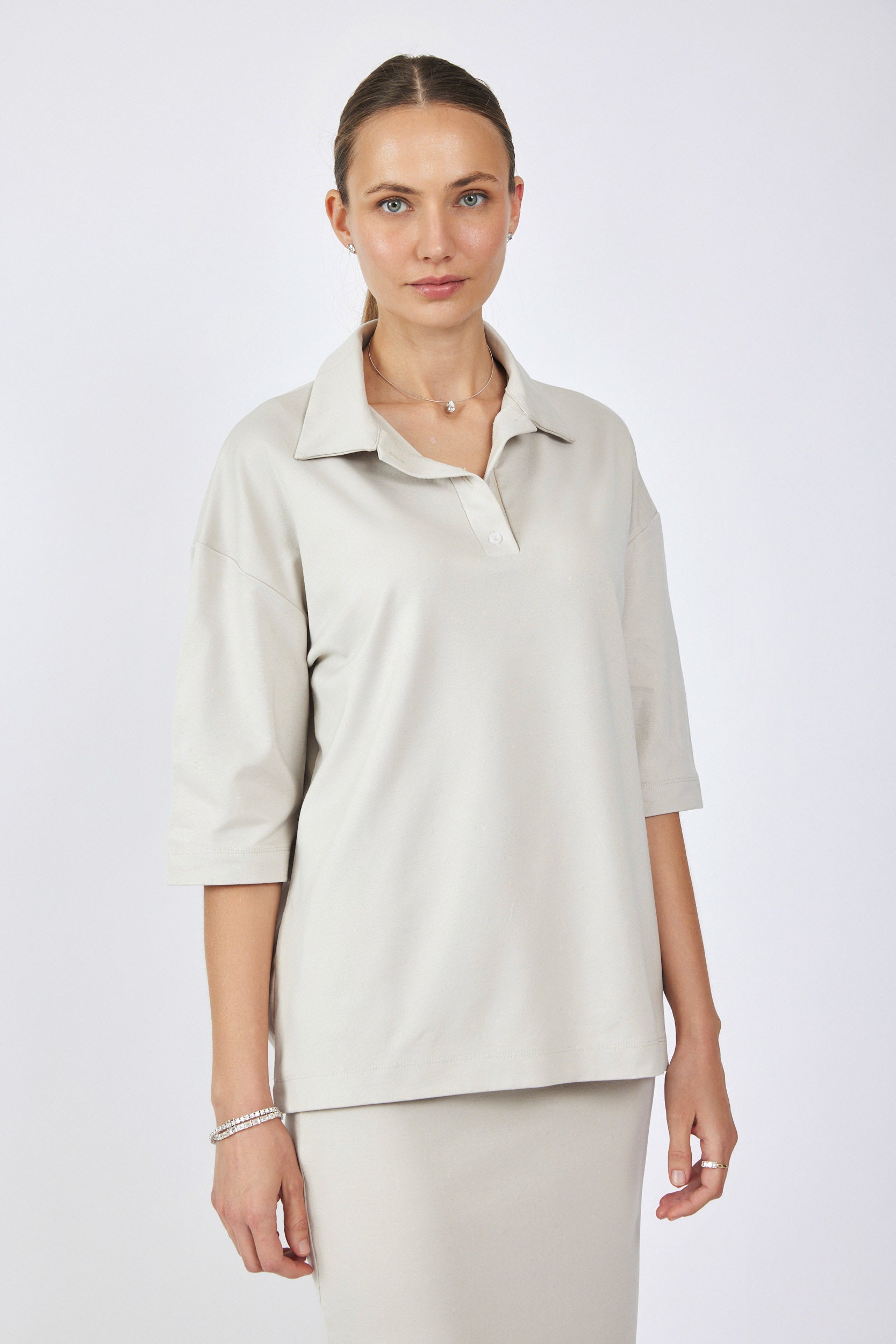 חולצת פולו ביג ג'רסי