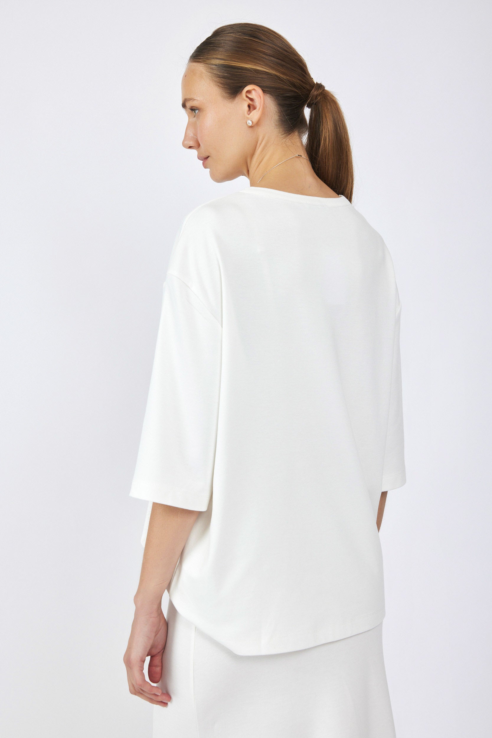 חצאית ג'רסי מקסי + שרוך