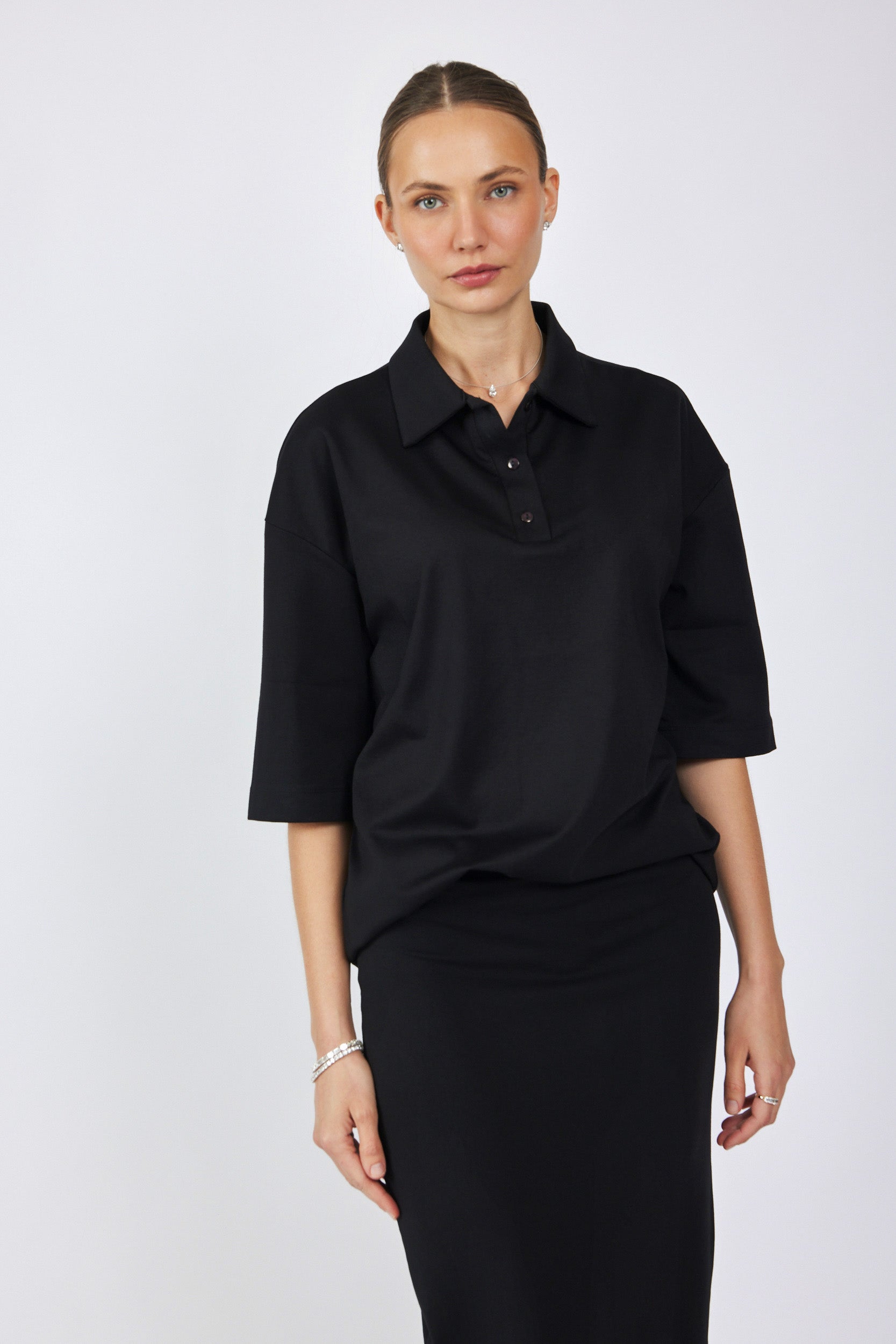 חולצת פולו ביג ג'רסי