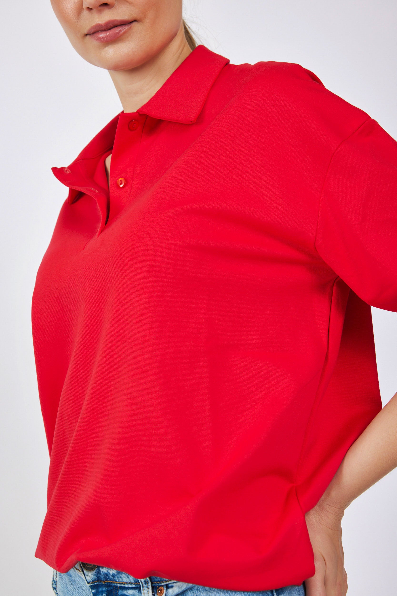 חולצת פולו ביג ג'רסי