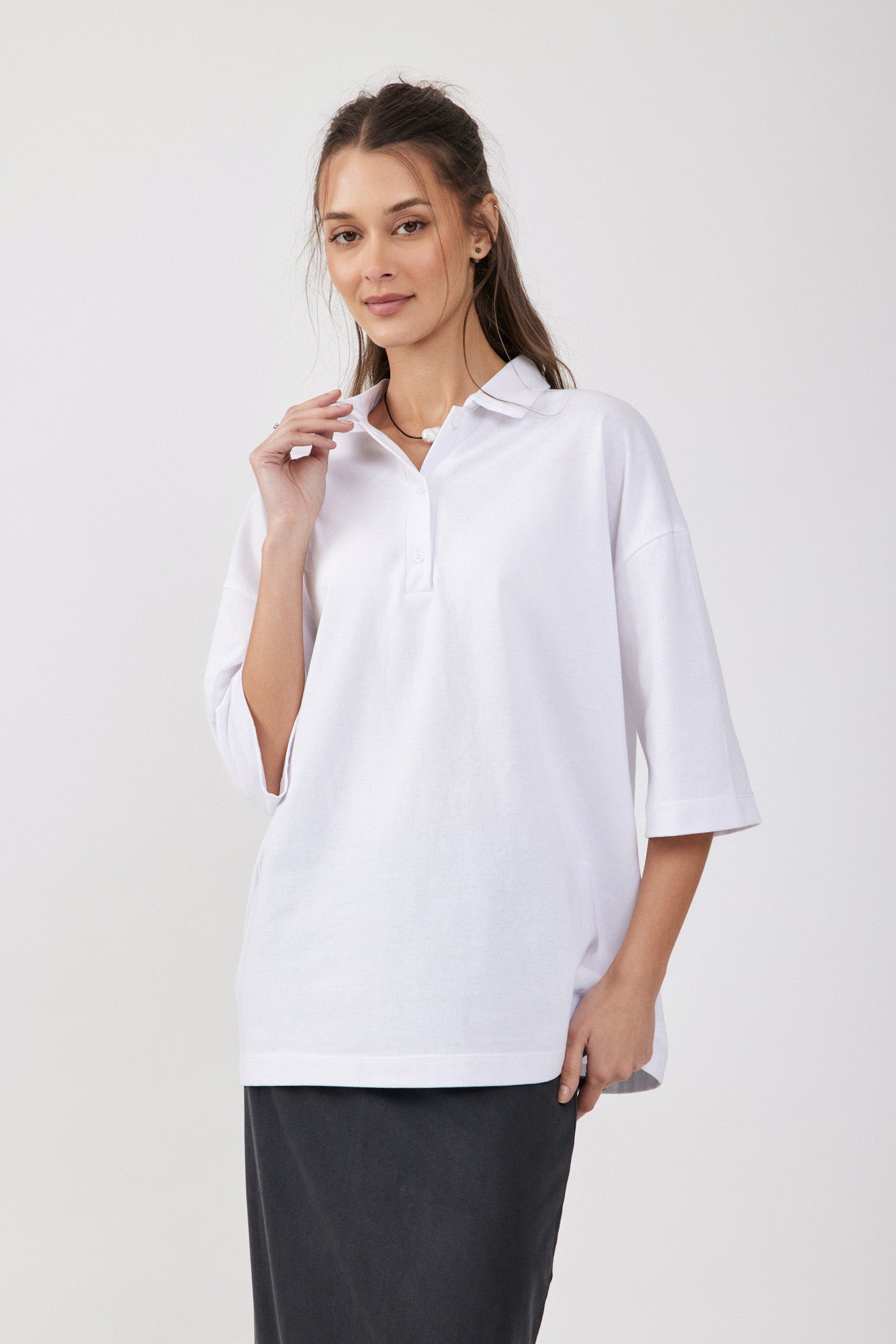 חולצת פולו פיגמנט