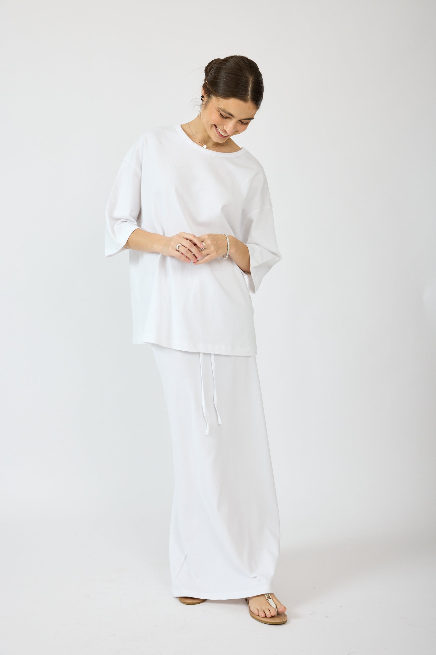 חצאית רוגבי מקסי