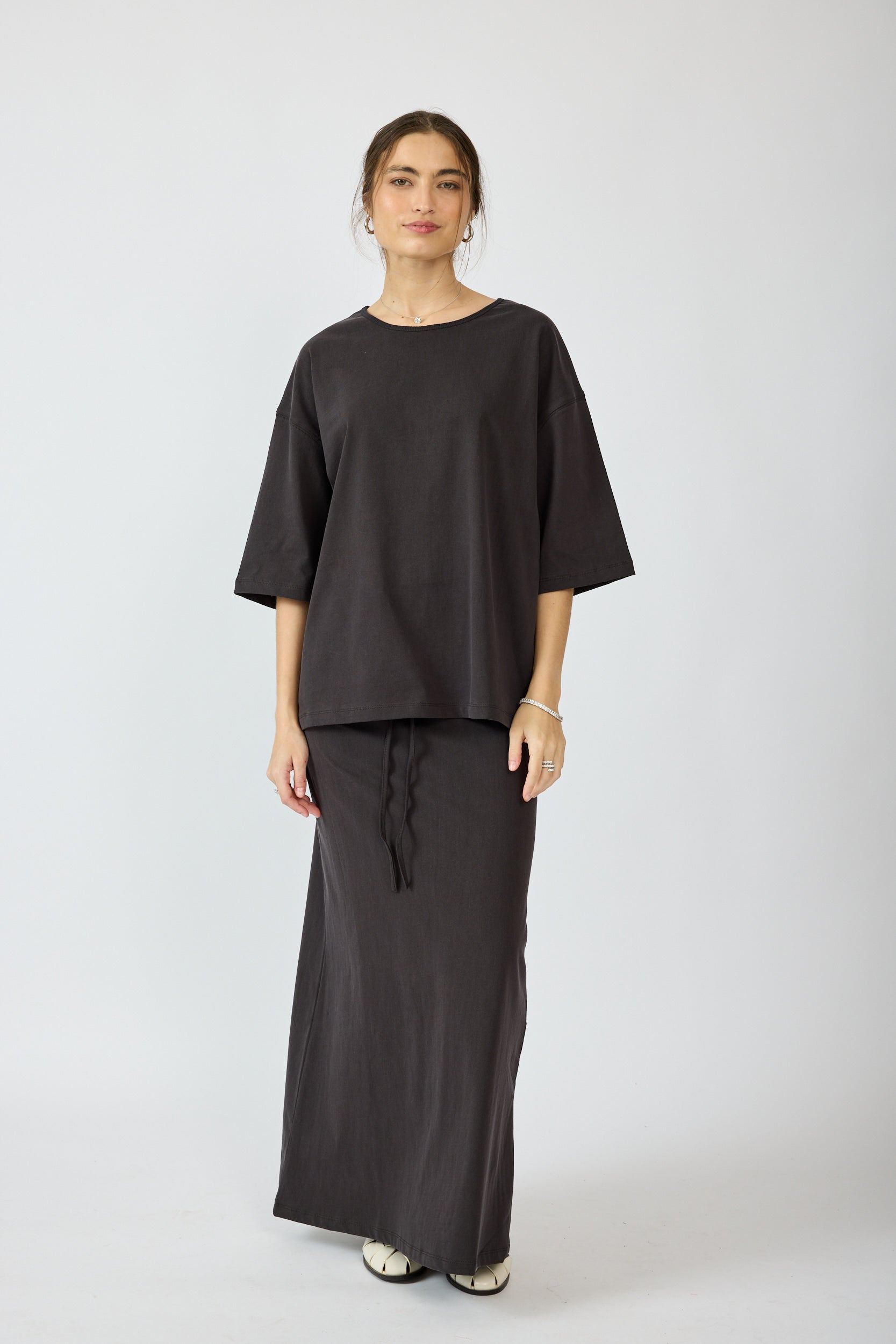 חצאית פיגמנט מקסי