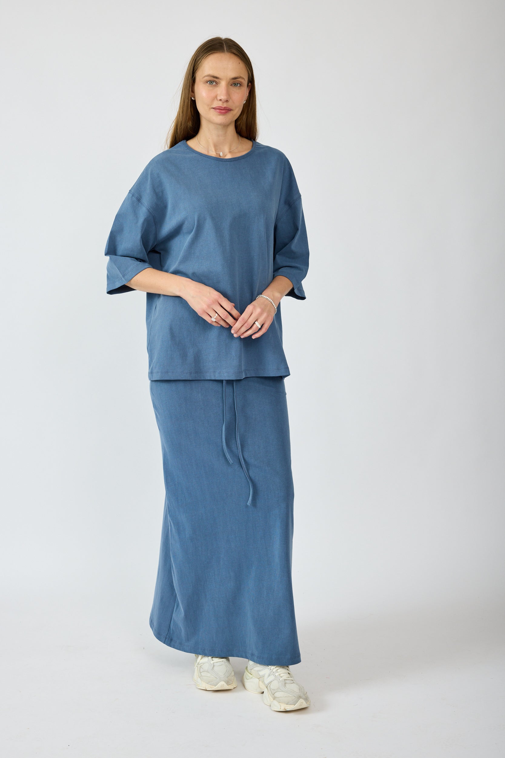 חצאית פיגמנט מקסי