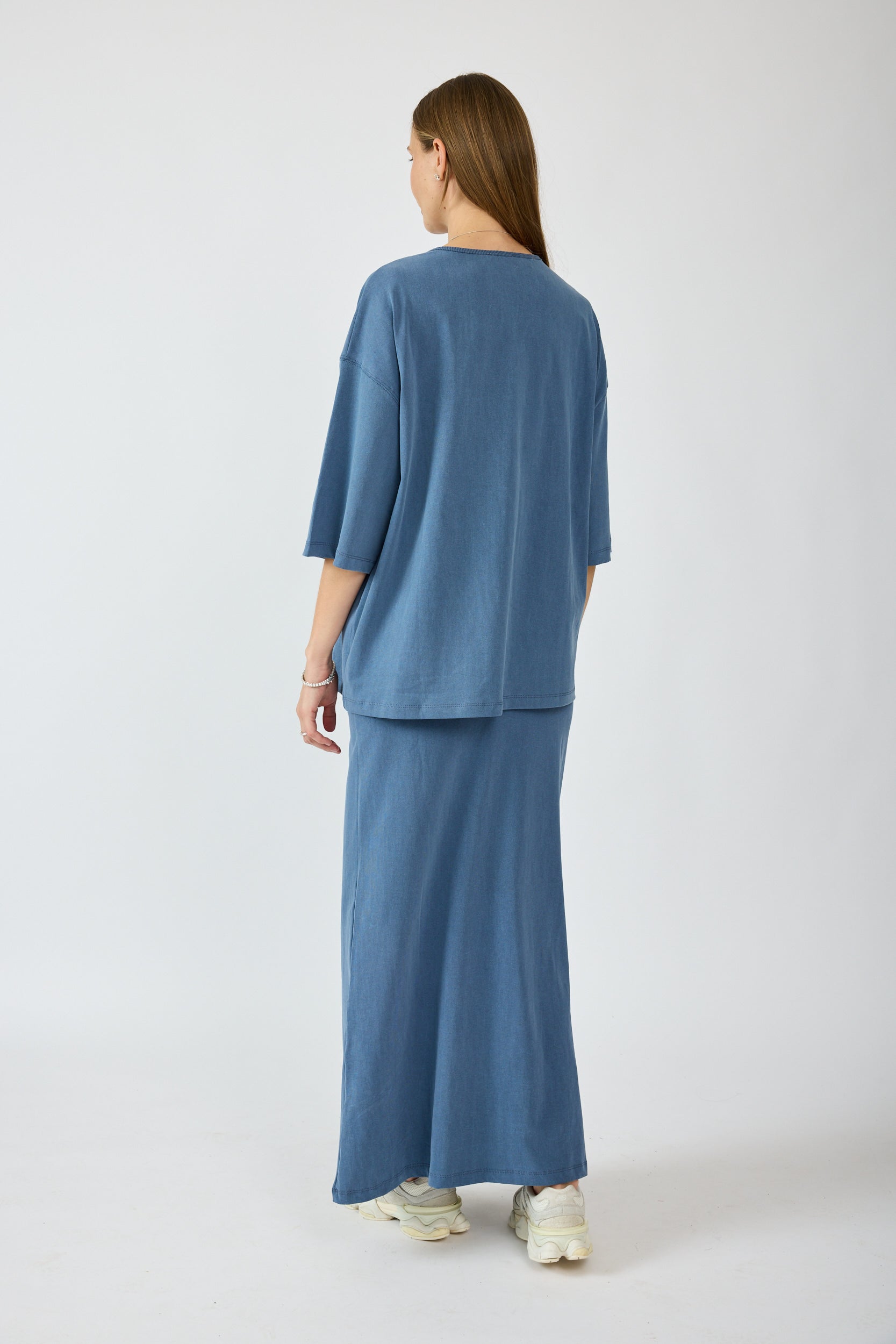 חצאית פיגמנט מקסי