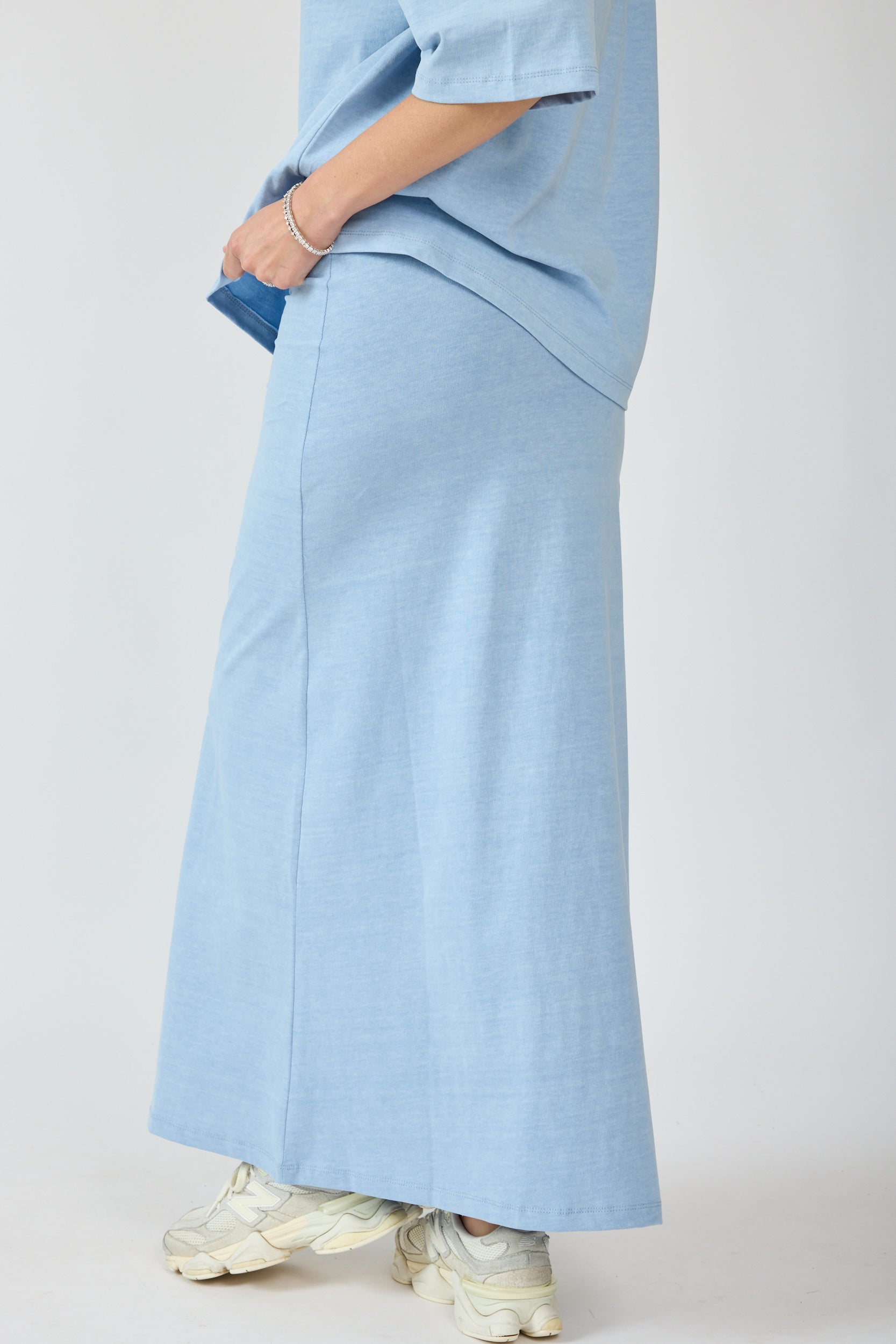 חצאית פיגמנט מקסי