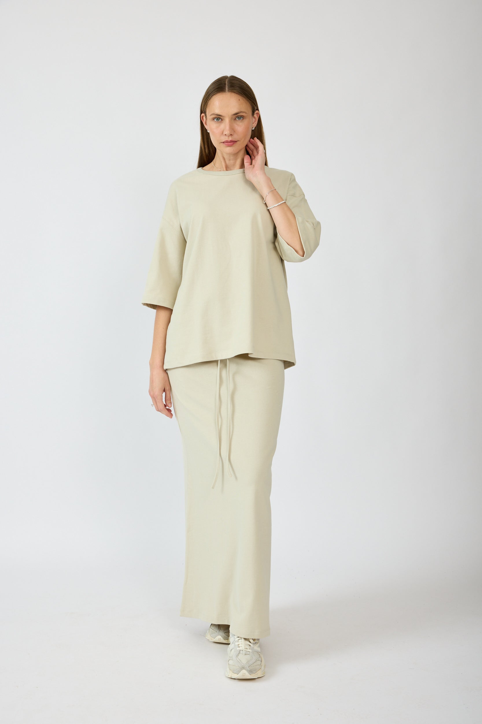 חצאית רוגבי מקסי